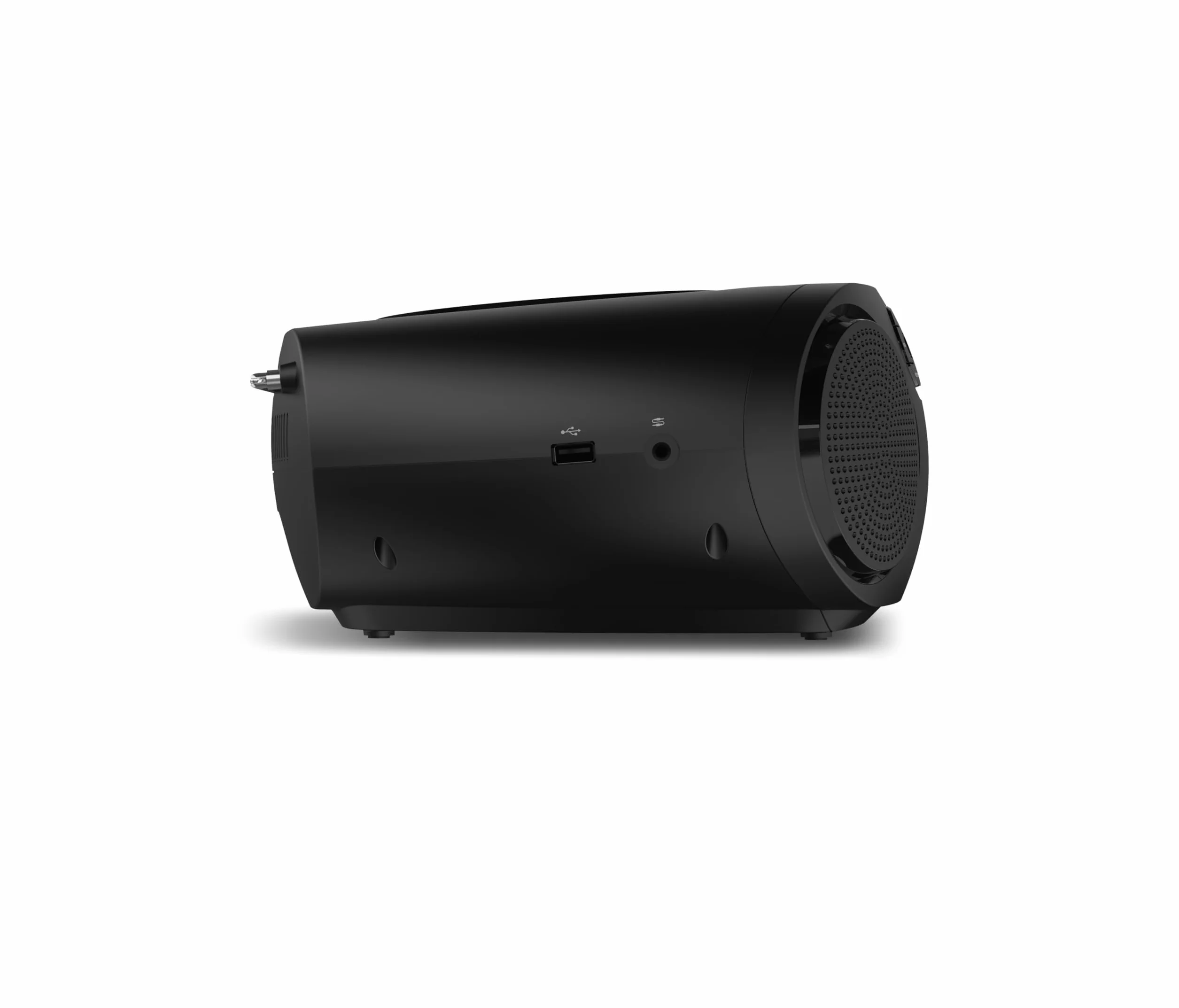 Philips TAZ2000 Reproductor CD portátil Radio FM Bluetooth 6.0 USB Entrada Audio Altavoces estéreo 6W Negro