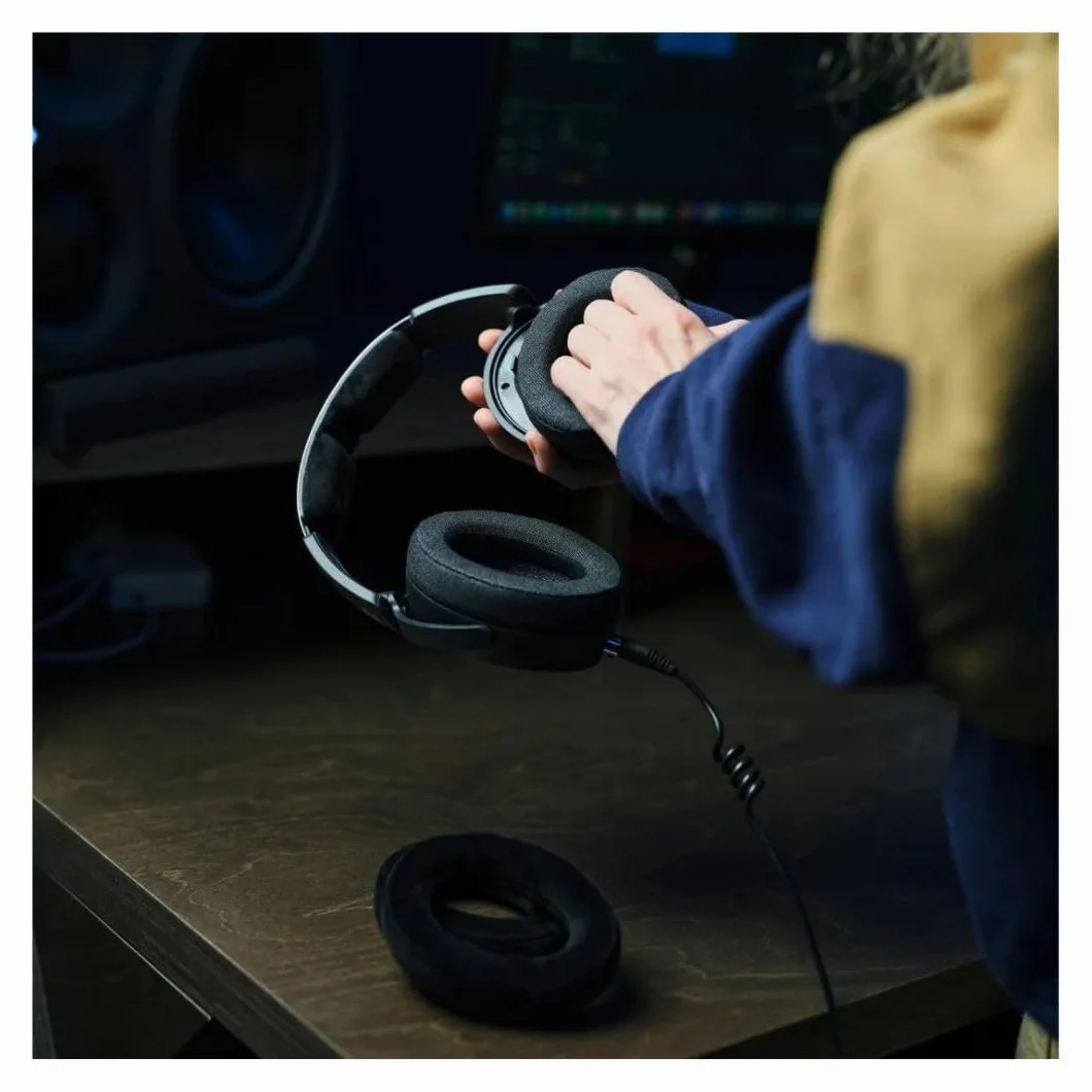 Sennheiser HD 490 Pro Auriculares de Estudio dinámicos Abiertos | Cable 1,8m, Almohadillas Intercambiables para Mezclar y producir (700286)
