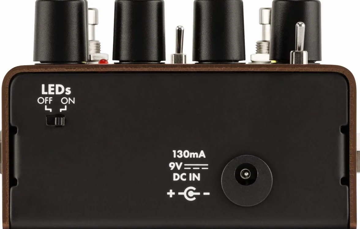 Fender® »ACOUSTIC PREVERB« Pedal de efecto para guitarra acústica