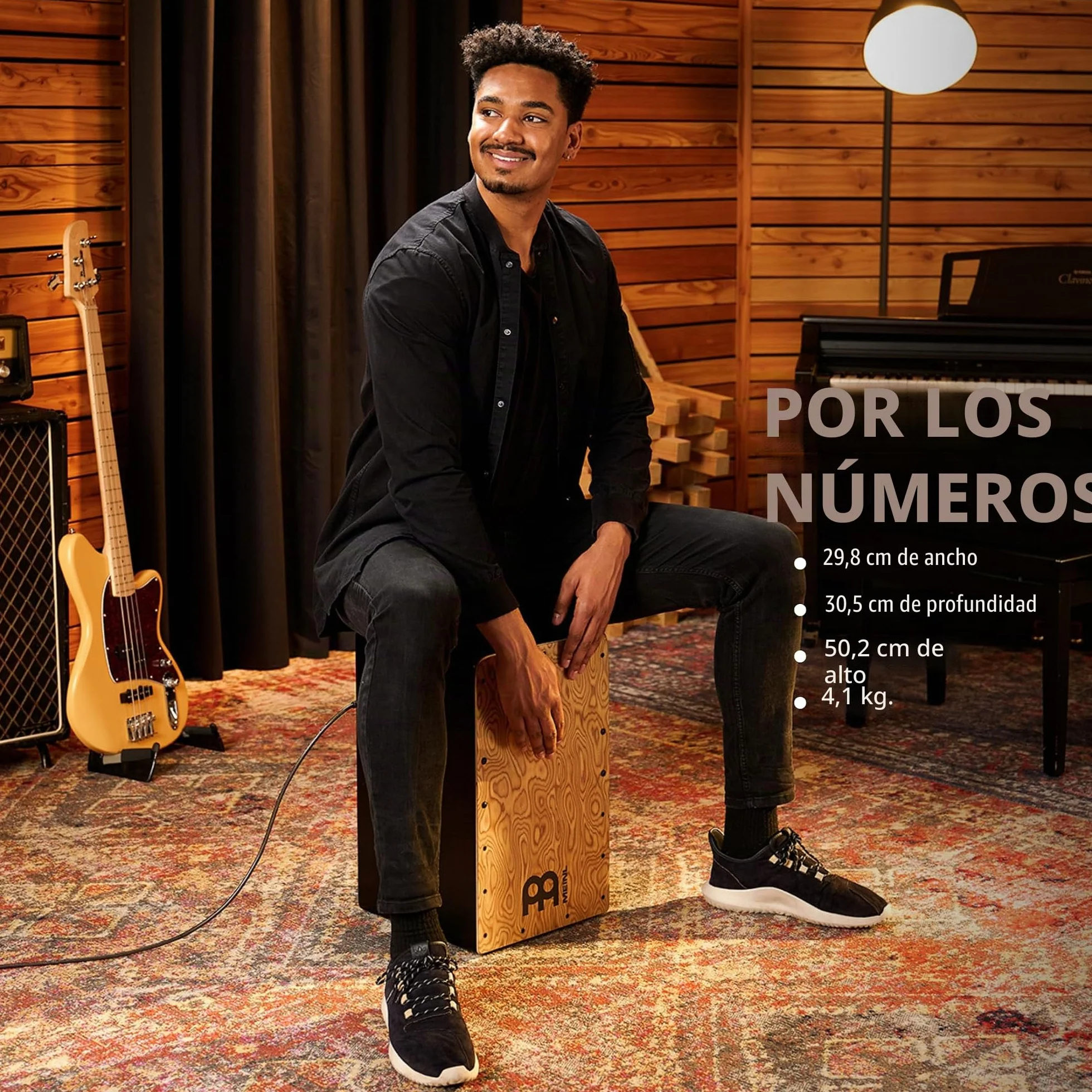 Cajon flamenco Meinl PWCP100MB