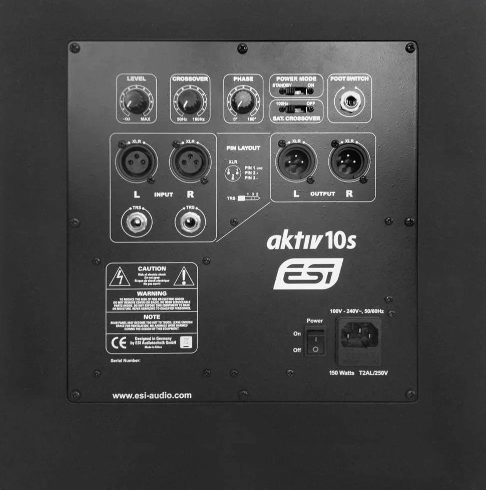 ESI aktiv 10s | Subwoofer activo para monitores de estudio