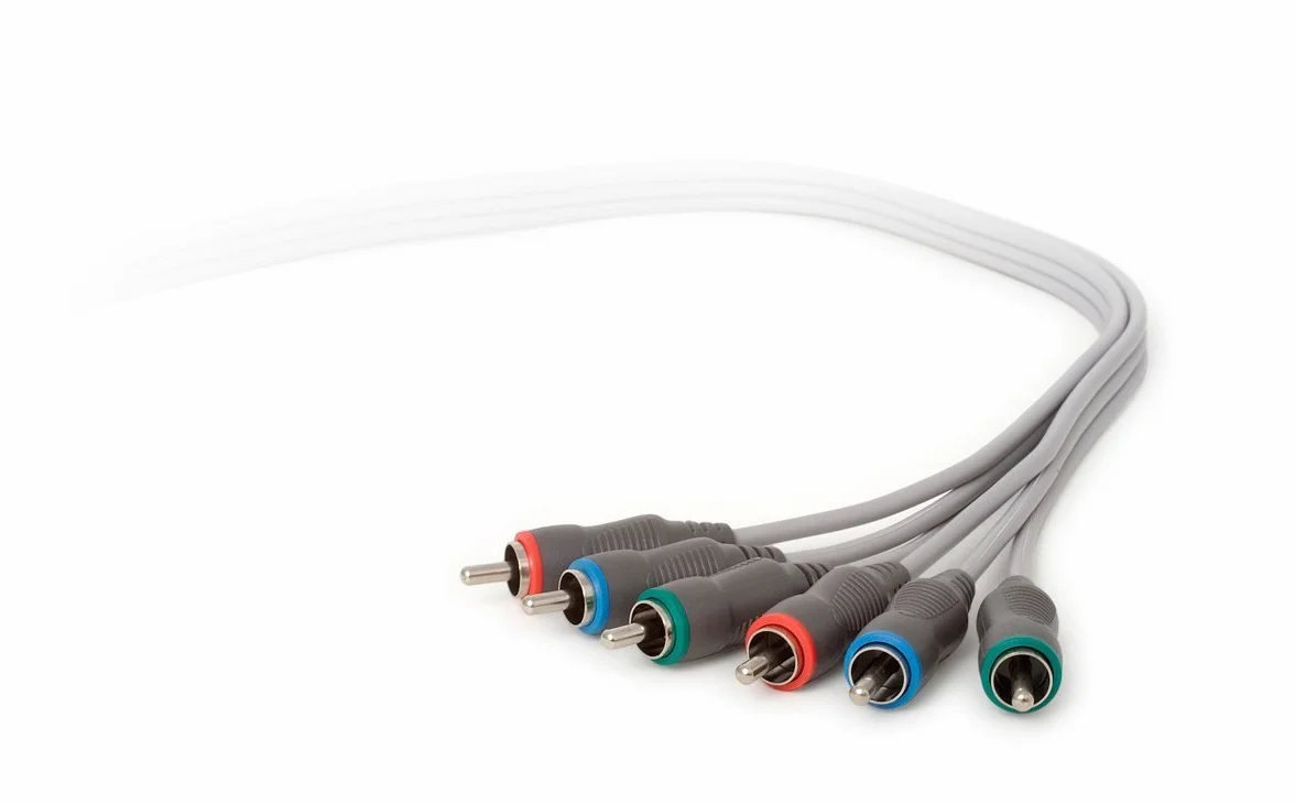 Techlink 1.5m 3 x RCA/3 x RCA componente (YPbPr) cable de vídeo 1,5 m Gris - Componentes (ypbpr) cables de vídeo (1,5 m, 3 x RCA, 3 x RCA, Níquel, Gris, Macho/Macho)