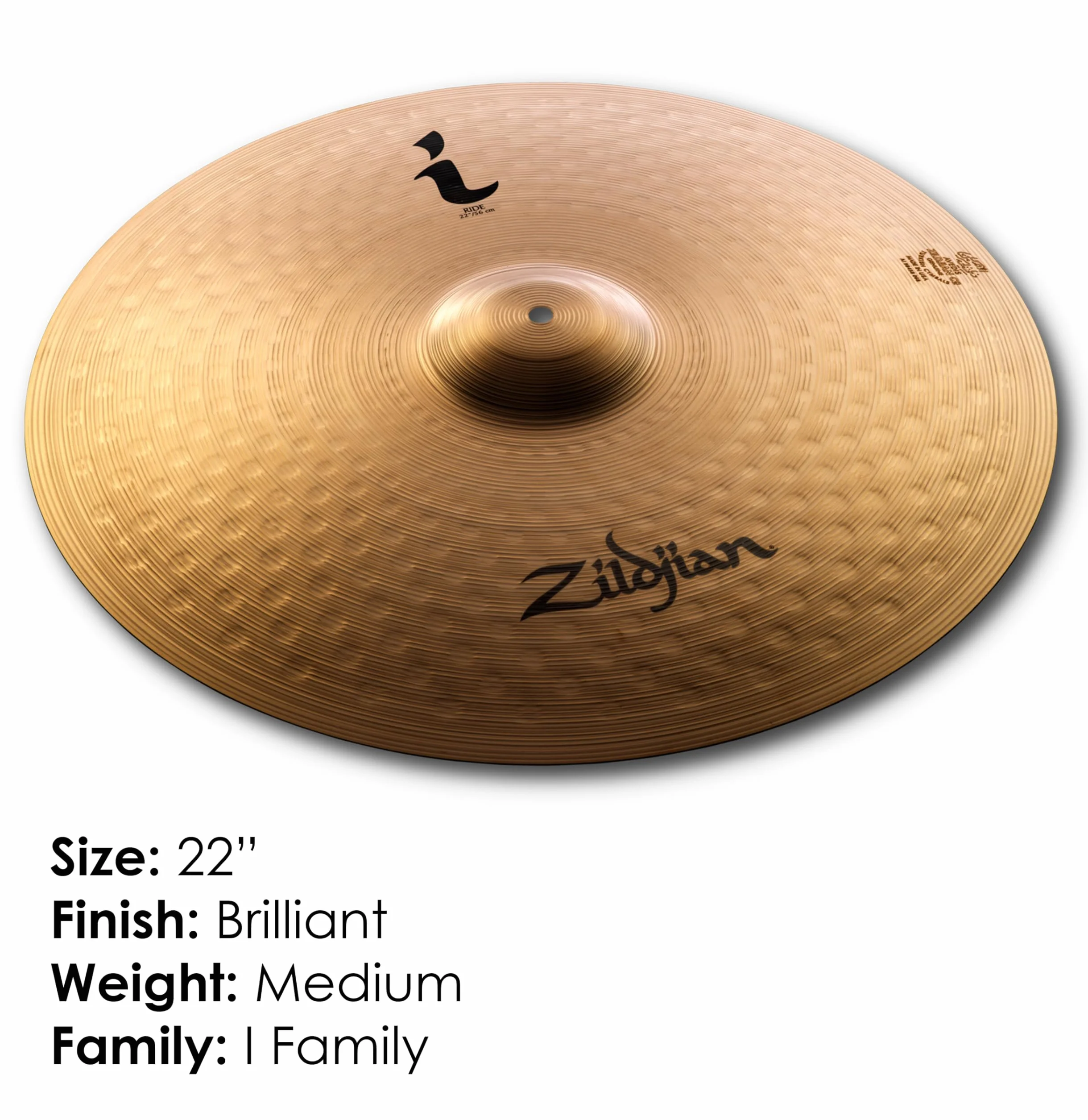 ZILDJIAN ILH20R I Platillo 22" I Ride