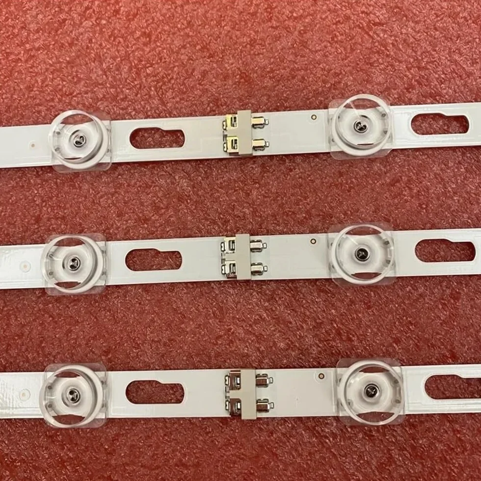 Tira de LED de 10 LED Compatible Fit For Samsung UE43AU7175U UE43AU7105k UN43AU7700 UN43AU7700G UE43AU7100K UE43AU7100U UE43AU7170U(6pcs Set For 1 TV)