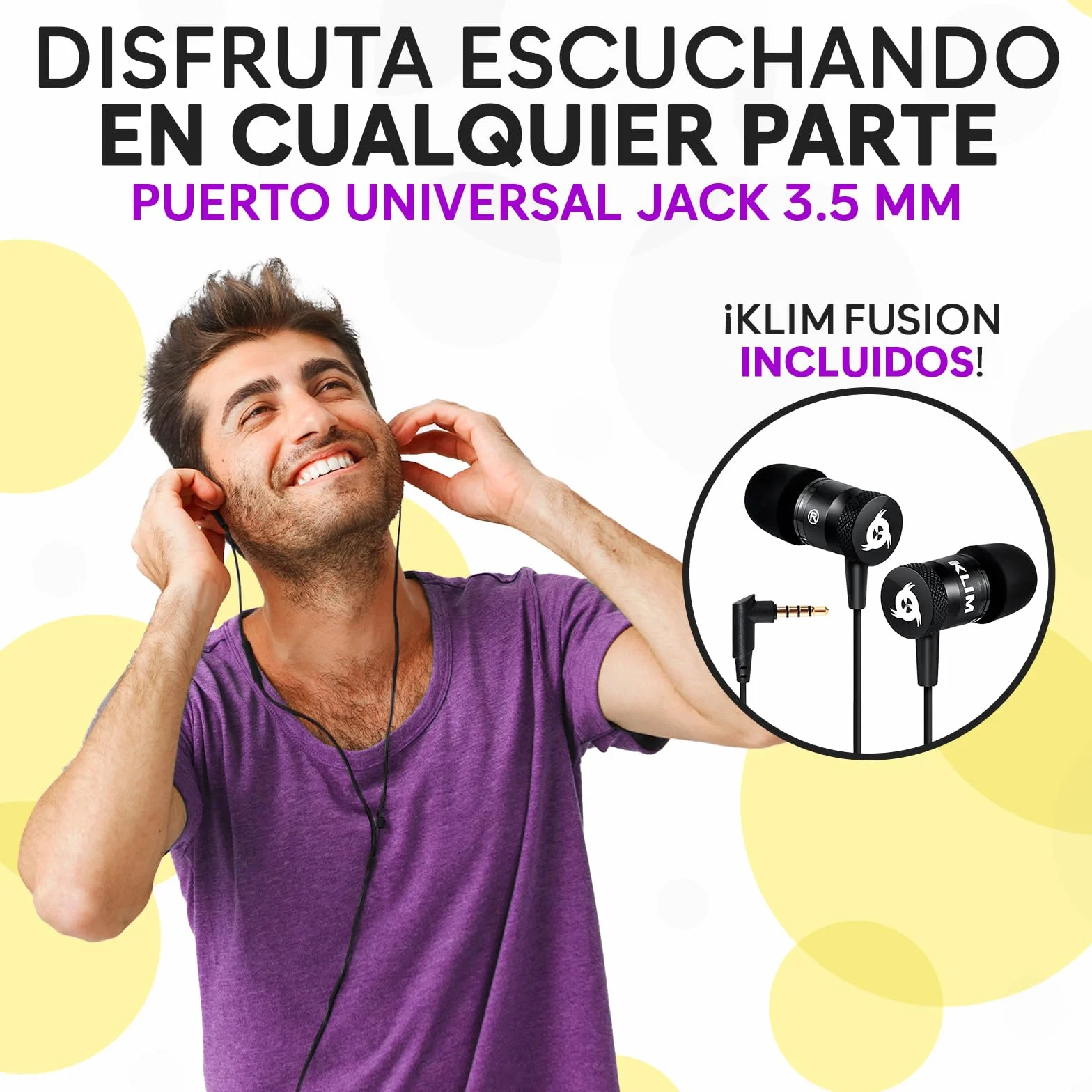 KLIM K8 Reproductor Cassette - Radio AM/FM - Micrófono y Altavoz Integrados - Plata