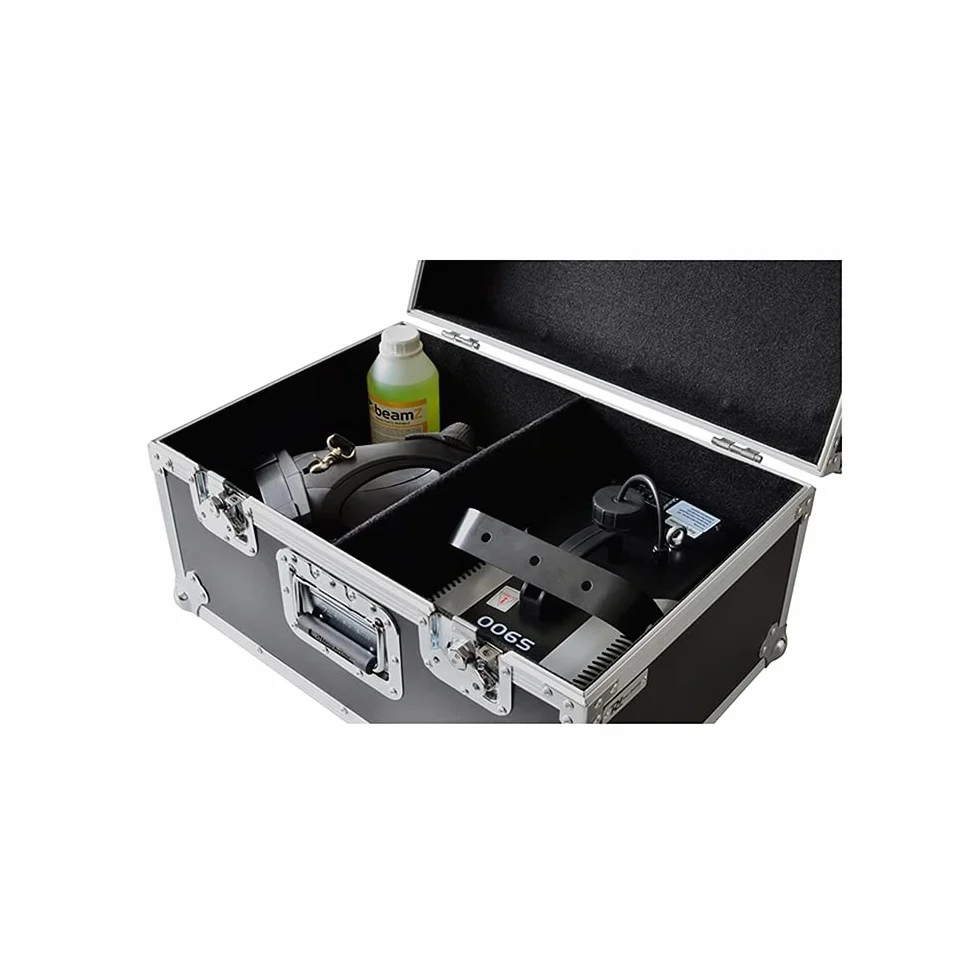 Power Dynamics PD-FC6 - Flightcase para Equipos, Madera contrachapada de Abedul, Cierres de Mariposa, asa integrada, Interior Totalmente Acolchado, Ideal para DJ móviles y músicos de Gira
