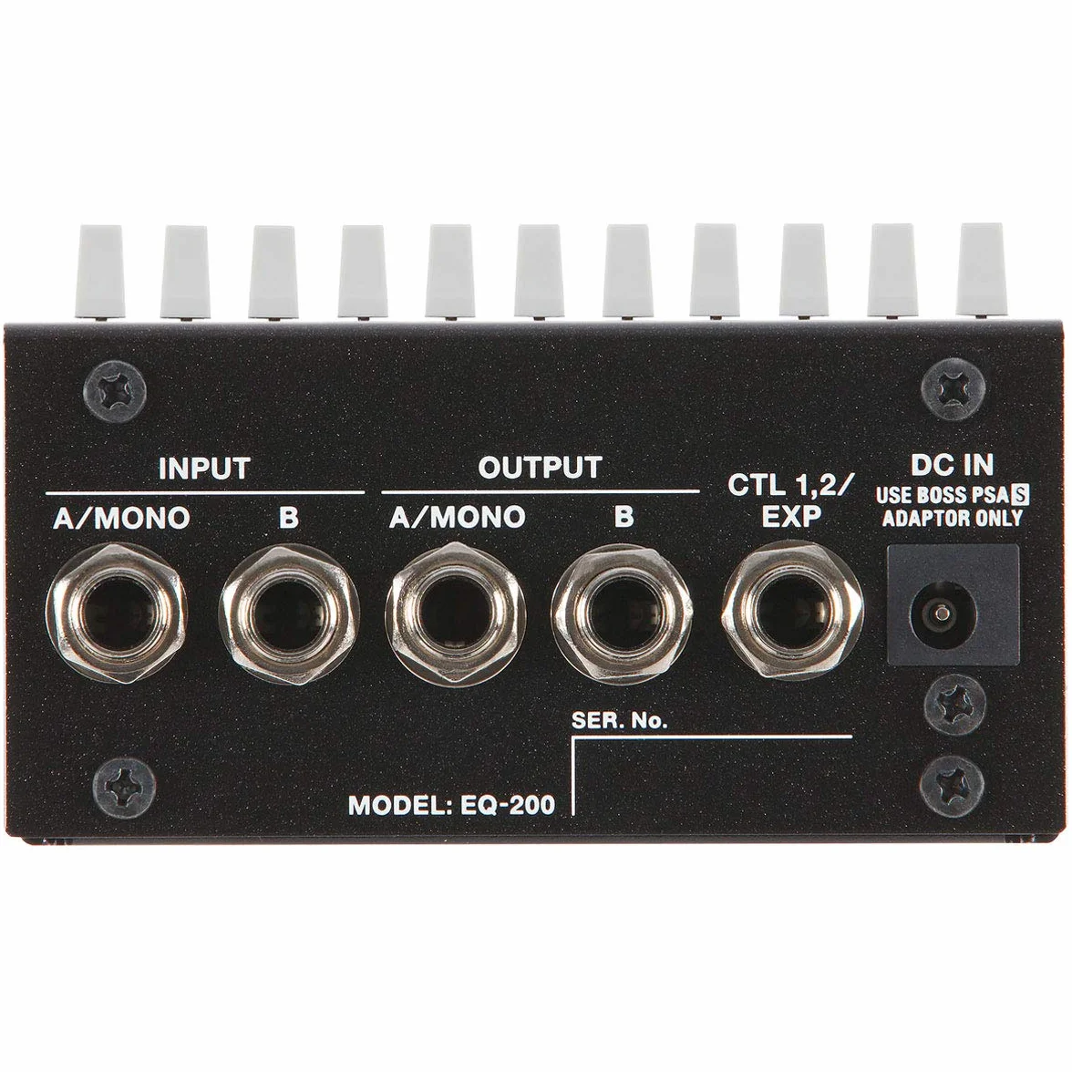 Boss EQ-200 - Ecualizador gráfico y fuente de alimentación keepdrum (9 V)