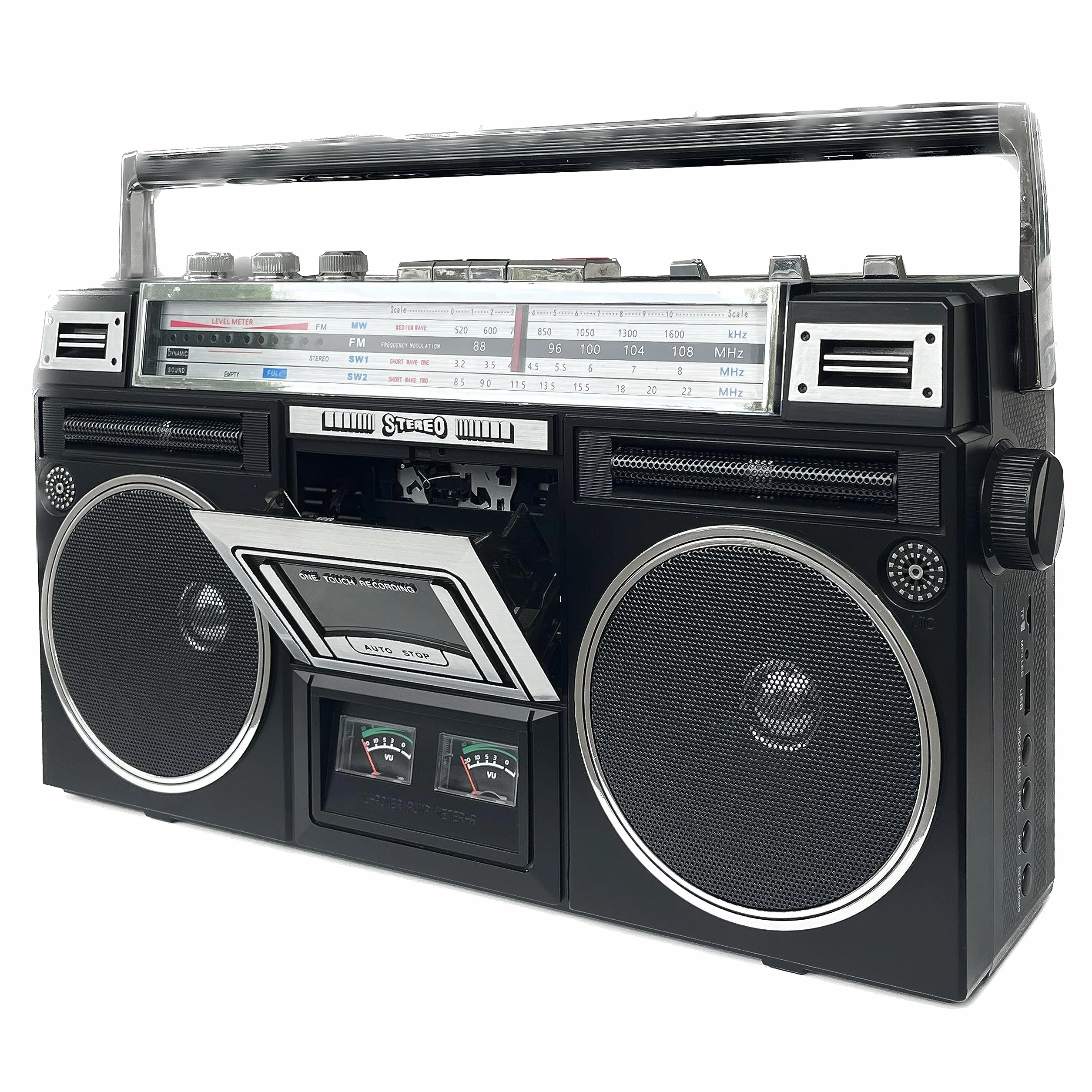 Silva Schneider PCR 1980 BT Grabadora de Casete portátil Retro Bluetooth