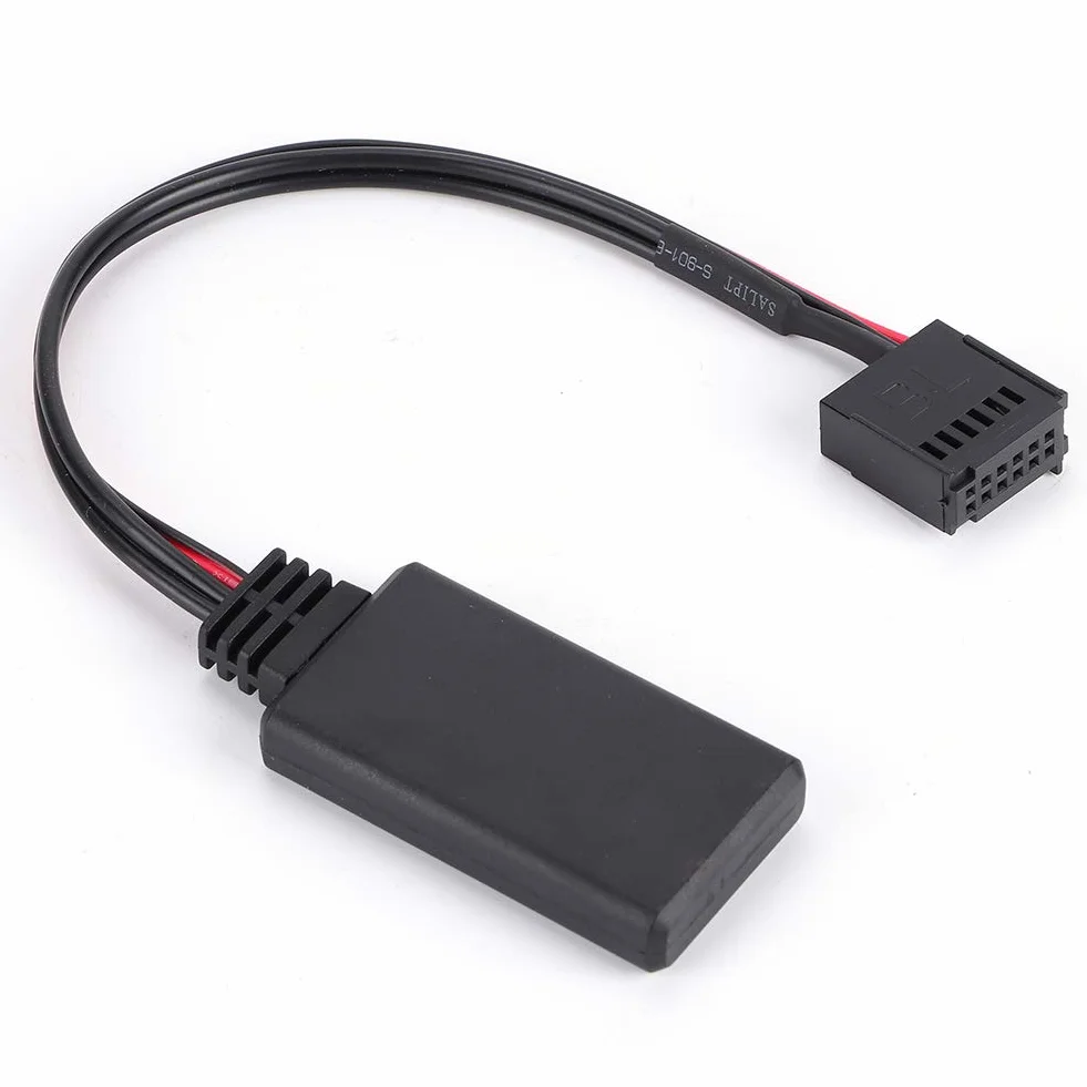 KIMISS Adaptador de Entrada Auxiliar Bluetooth-Duokon Módulo Bluetooth para Coche Cable AUX-IN Adaptador de Audio inalámbrico Apto para Focus/Mondeo/ 6000 CD