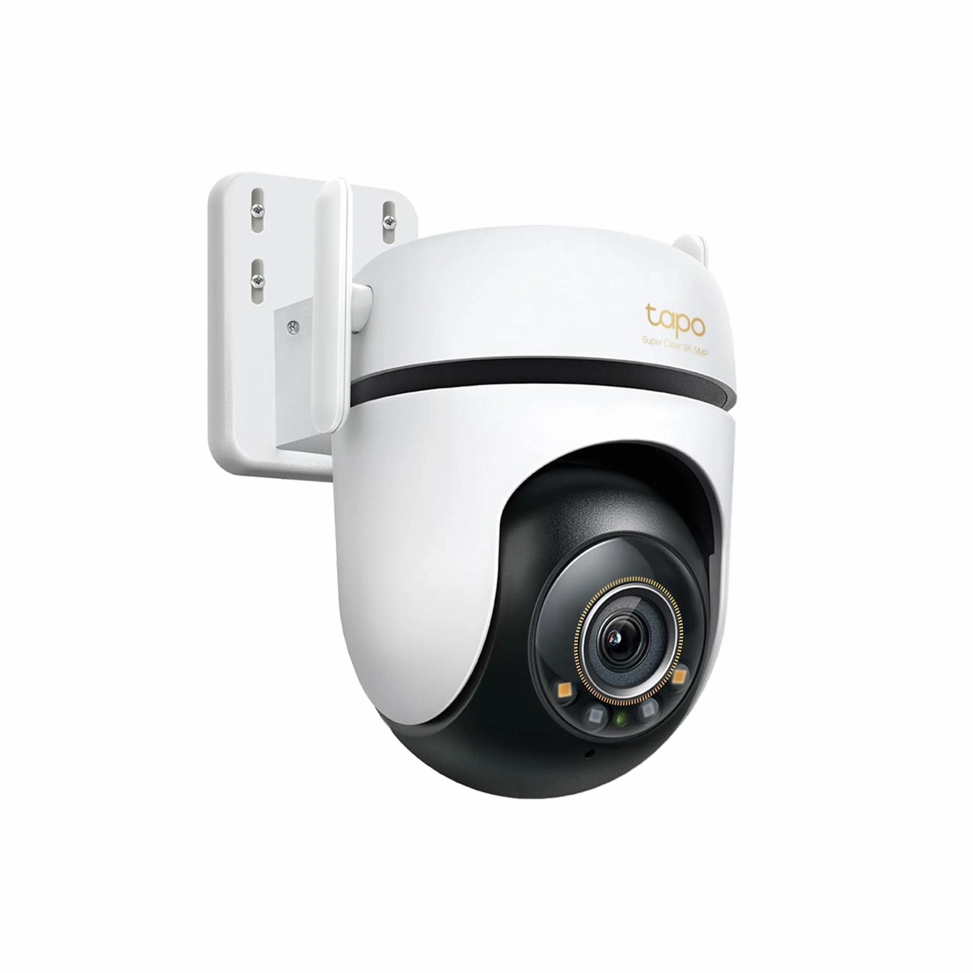 Tapo C530WS - Cámara Seguridad Exterior 360° 3K 5MP, Visión Nocturna Color, Resistencia IP66, Alarma Sonora/Luz, Detección AI, Almacenamiento Nube/SD 512GB, Audio Bidireccional