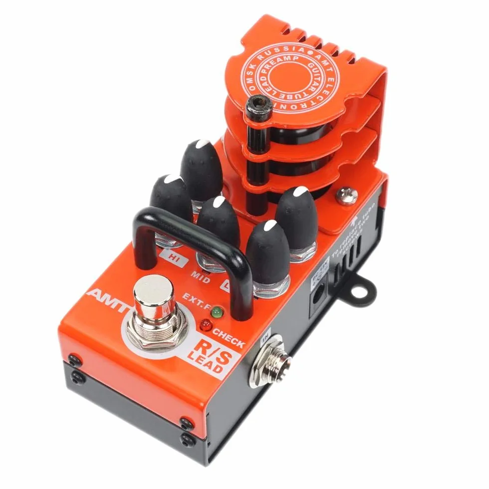 AMT Bricks R/S-Lead - Preamplificador de guitarra tubular de 1 canal (Mesa/Soldano Emulate)