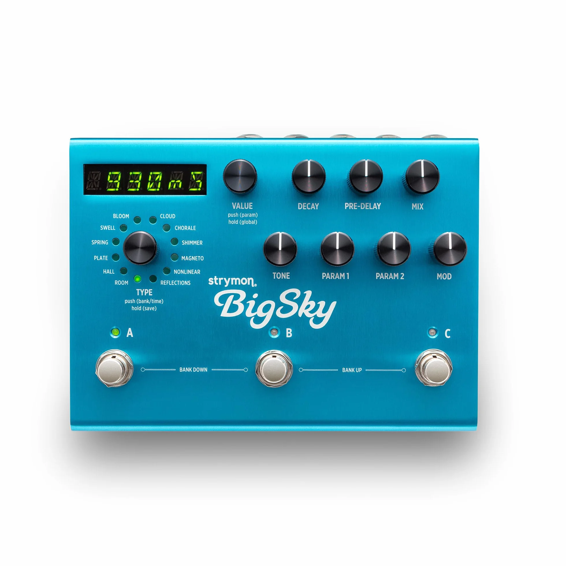 Strymon Big Sky Hall Reverbs - Pedal de efectos para guitarra