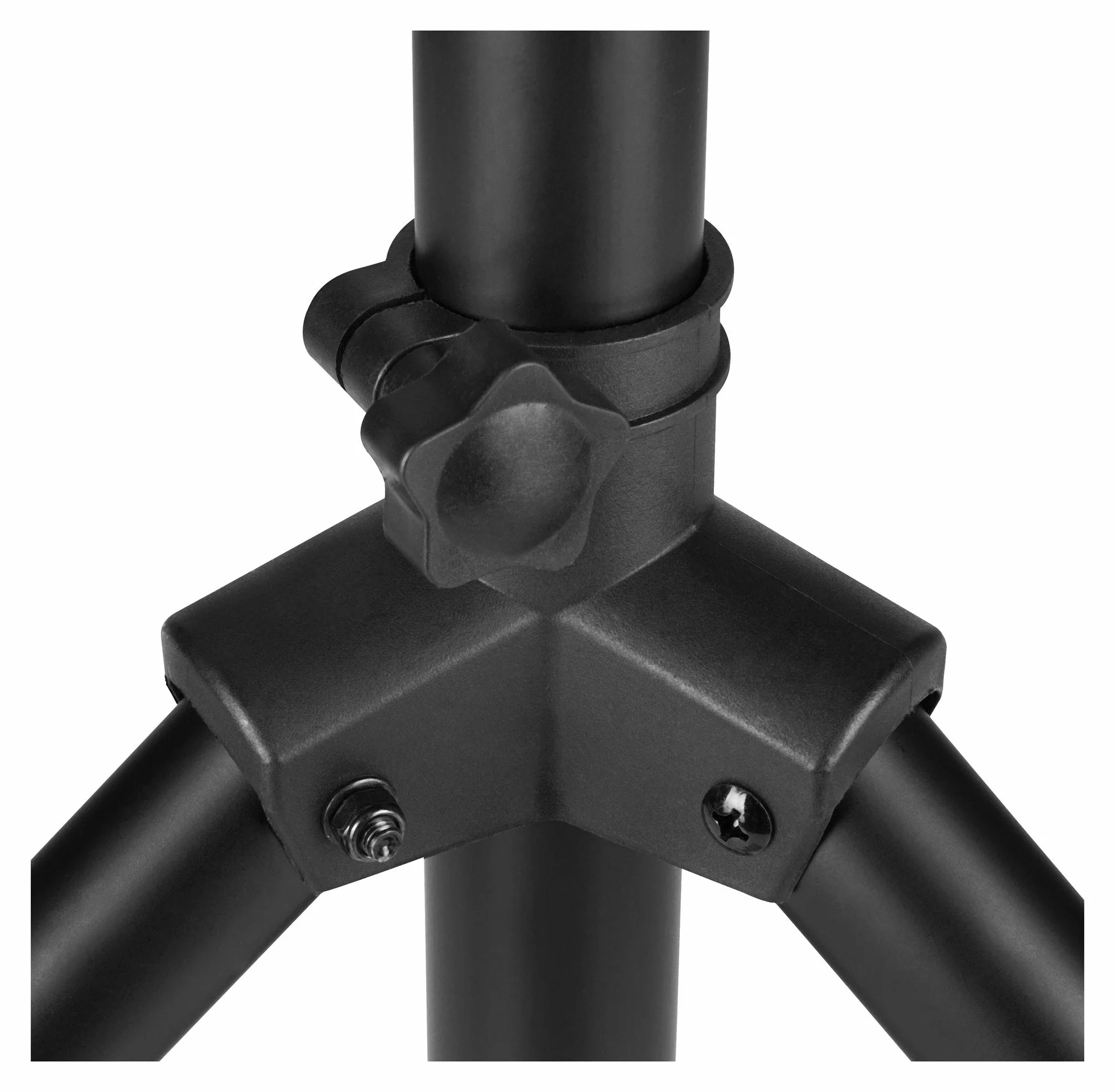 2x Pronomic SPS-1A Soportes de aluminio para altavoces, trípode ancho, altura 125-185 cm. También para dardos o fotografía. Incluye bolsa.