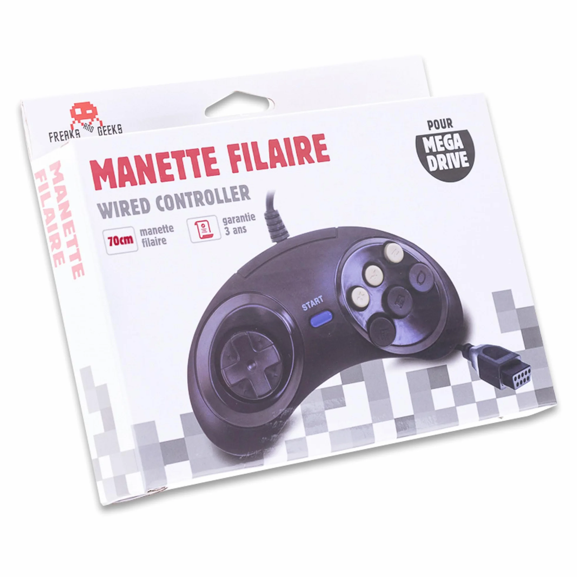 Freaks and Geeks - Megadrive/Mastersystem Mando 6 Botones (PlayStation 5)