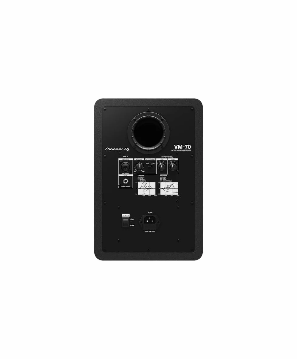 Pioneer Dj VM-70 Aktiver Monitor-Altavoz 16.51cm 6.5 Zoll 30W 1St.