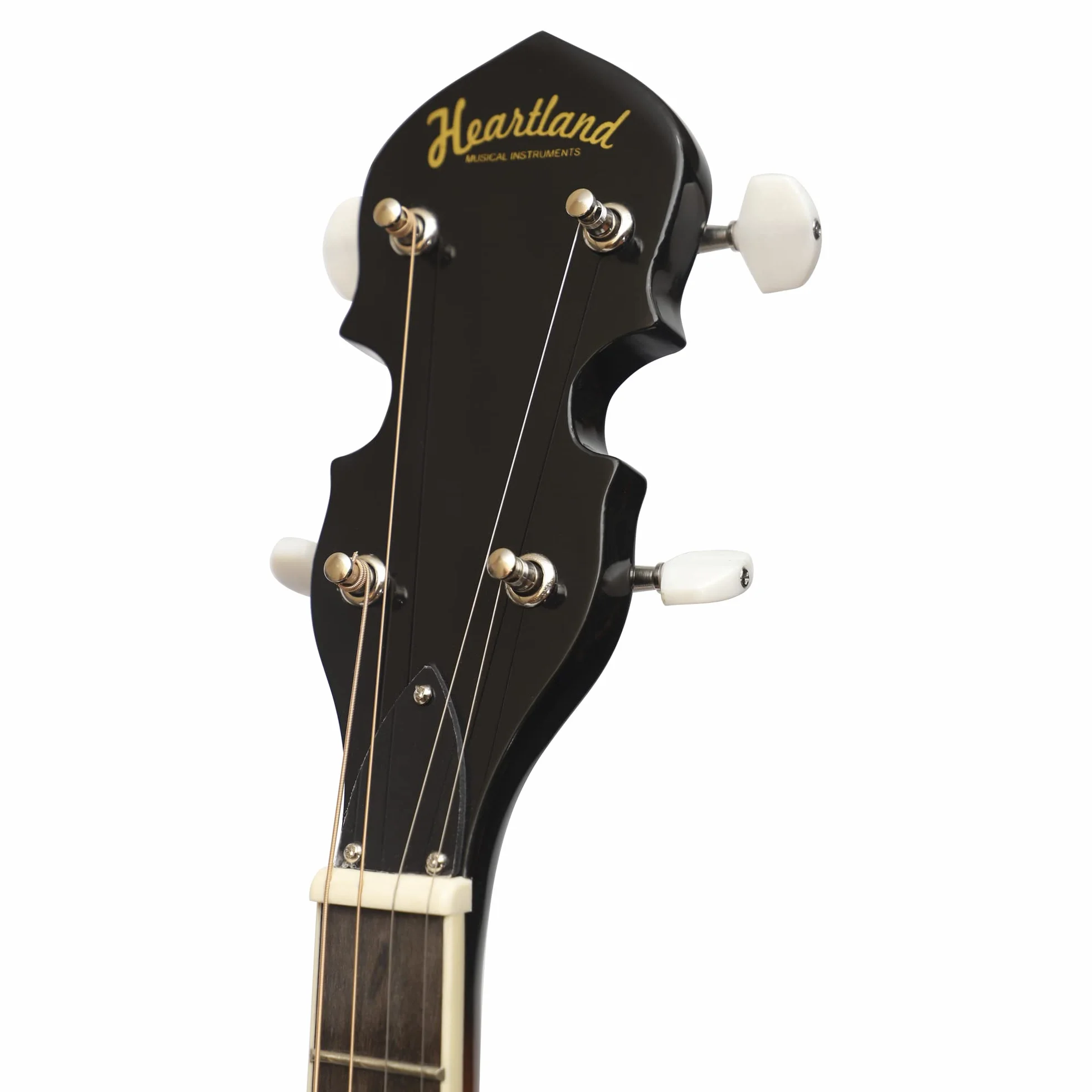 Heartland 4 cuerdas 17 trastes irlandés tenor banjo serie con acabado cerrado sólido Sunburst