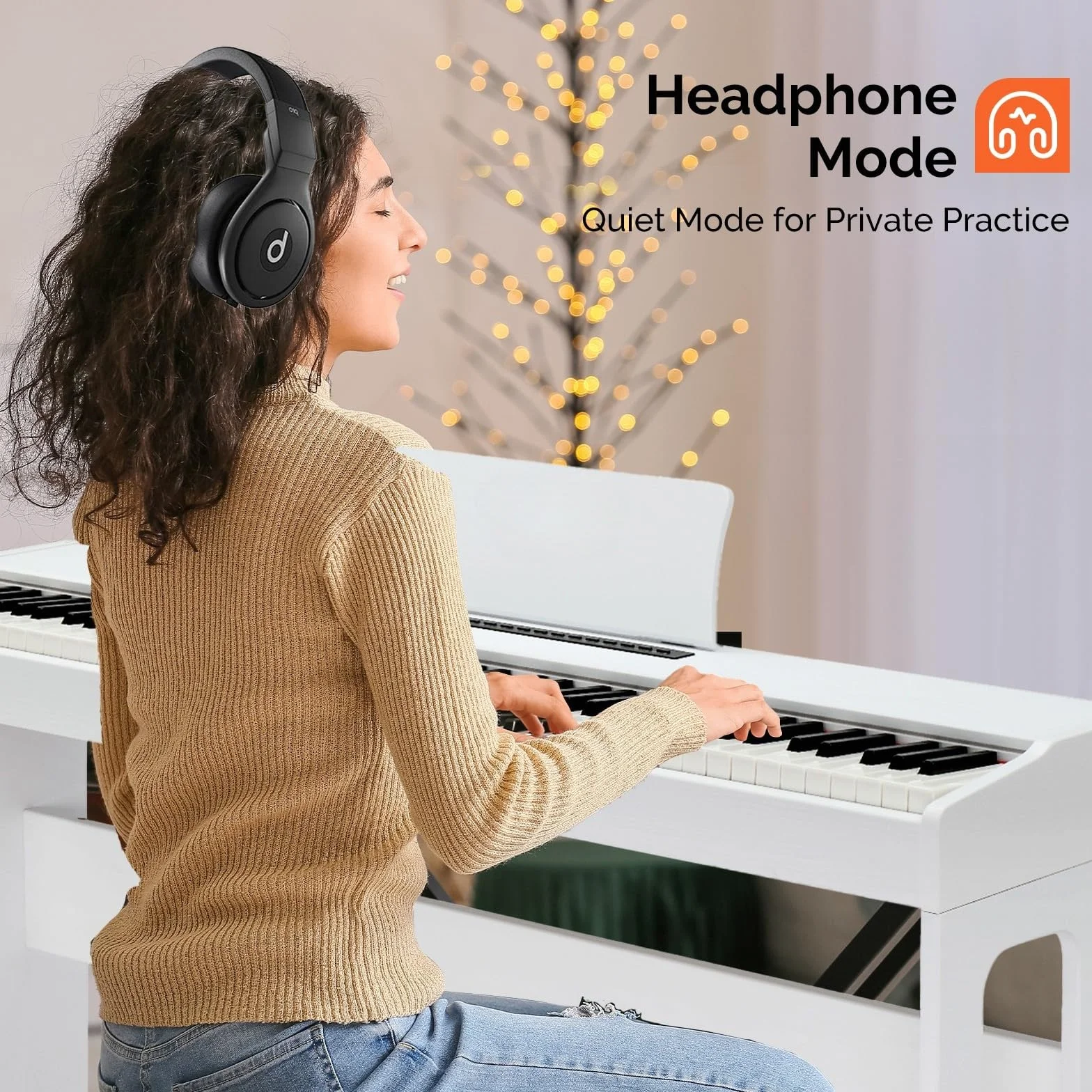 LEADZM Piano Digital de 88 Teclas, Teclado Contrapesado, Piano Eléctrico con MIDI USB, Audio Bluetooth y Altavoces Estéreo, 128 Tonos y Ritmos, Sistema de 3 Pedales (Blanco)
