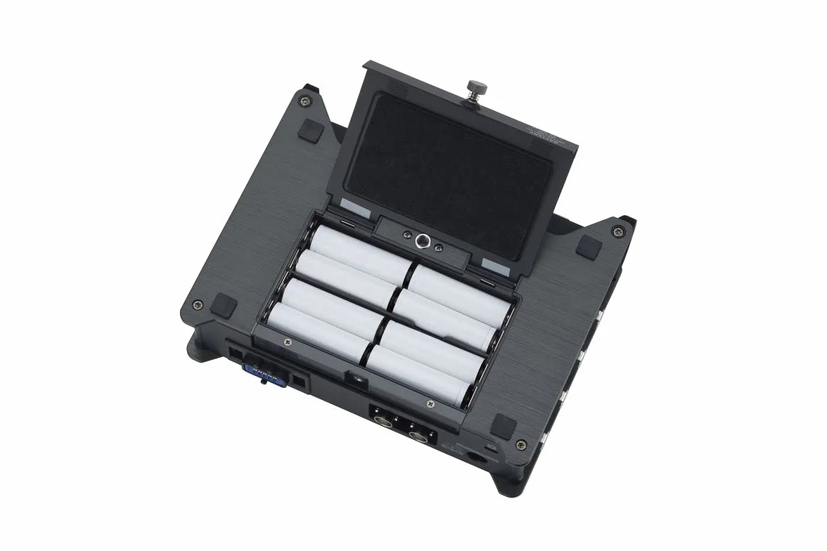 Zoom F8n Pro Grabadora/Mixer de Campo Profesional, grabación a 32-bit/192 kHz, 10 Canales, 8 entradas XLR/TRS, timecode, Modo Ambisonics, Alimentado por Pilas/batería, Doble Ranura para Tarjetas SD