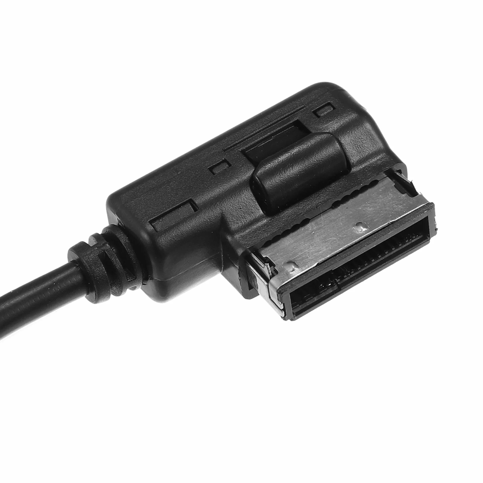 QUARKZMAN Adaptador Bluetooth para Coche Inalámbrico Cable AUX Radio Adaptador Interfaz de Audio Música para Audi Q5 A5 A7 R7 S5 Q7 A6L A8L A4L AMI MMI 2010-2024 ABS Black Sustituto