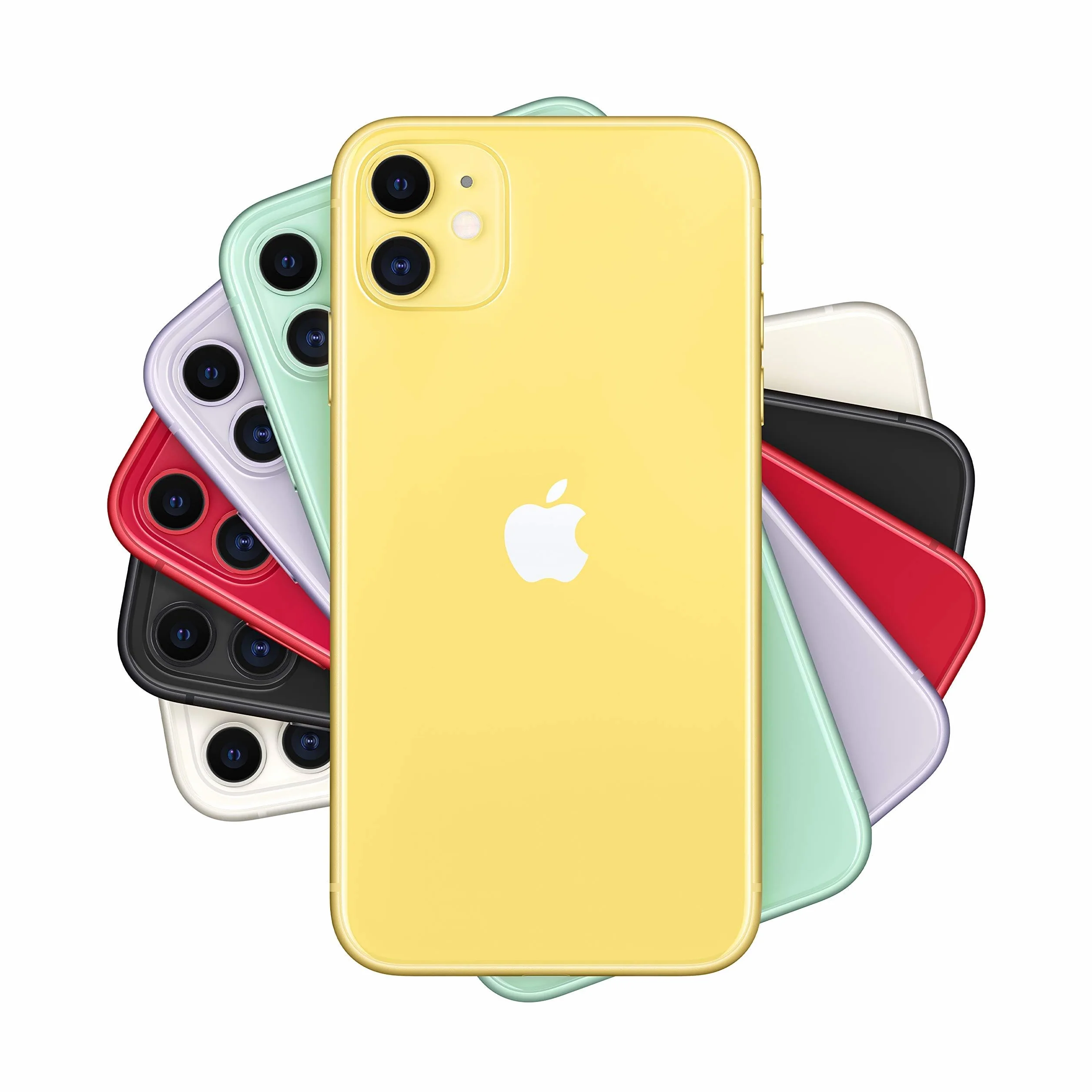 Apple iPhone 11, 256GB, Amarillo (Reacondicionado)