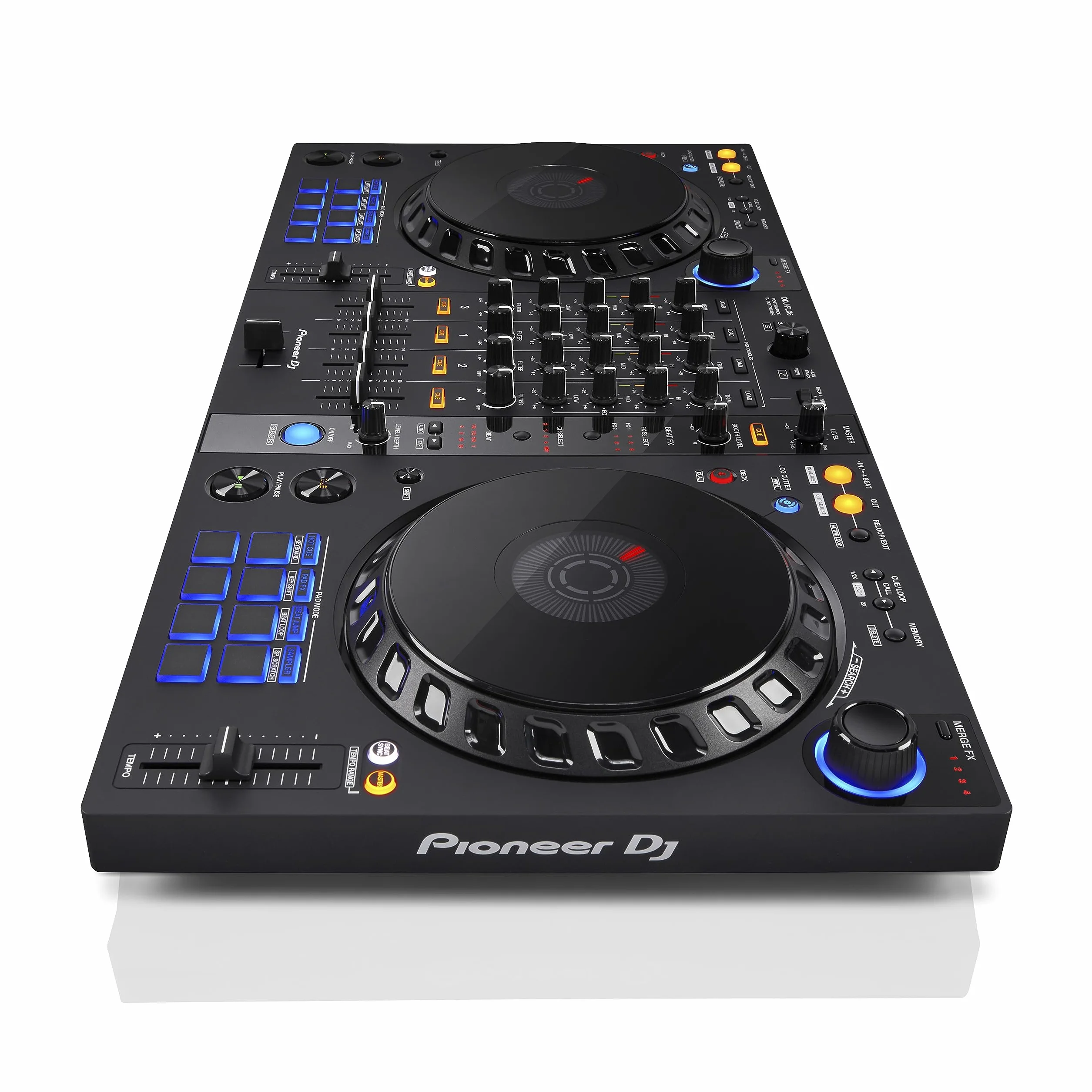 Pioneer DJ DDJ-FLX6 - Controlador DJ de 4 decks para Rekordbox y Serato