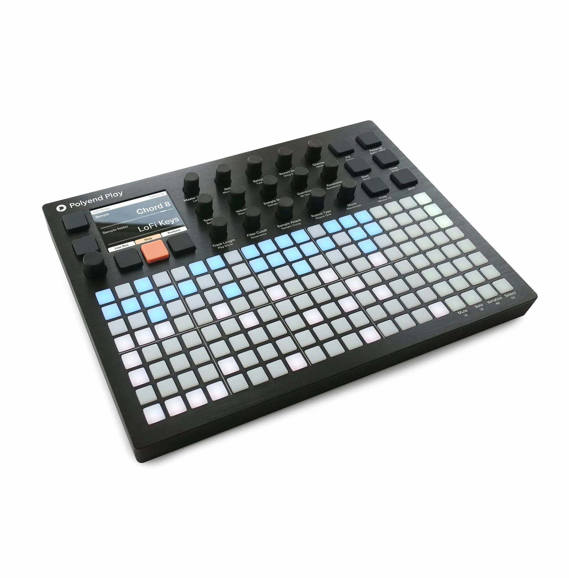 Polyend Reproduce audio y muestreador MIDI, secuenciador y caja de ranura