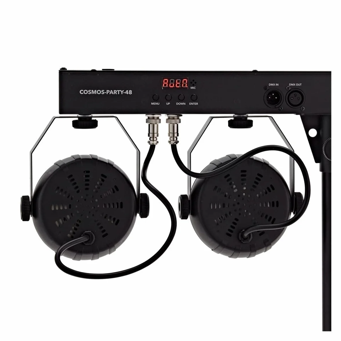 Luces para DJ - Sistema de iluminación de escenario Mini Par Can de Gear4music 48W