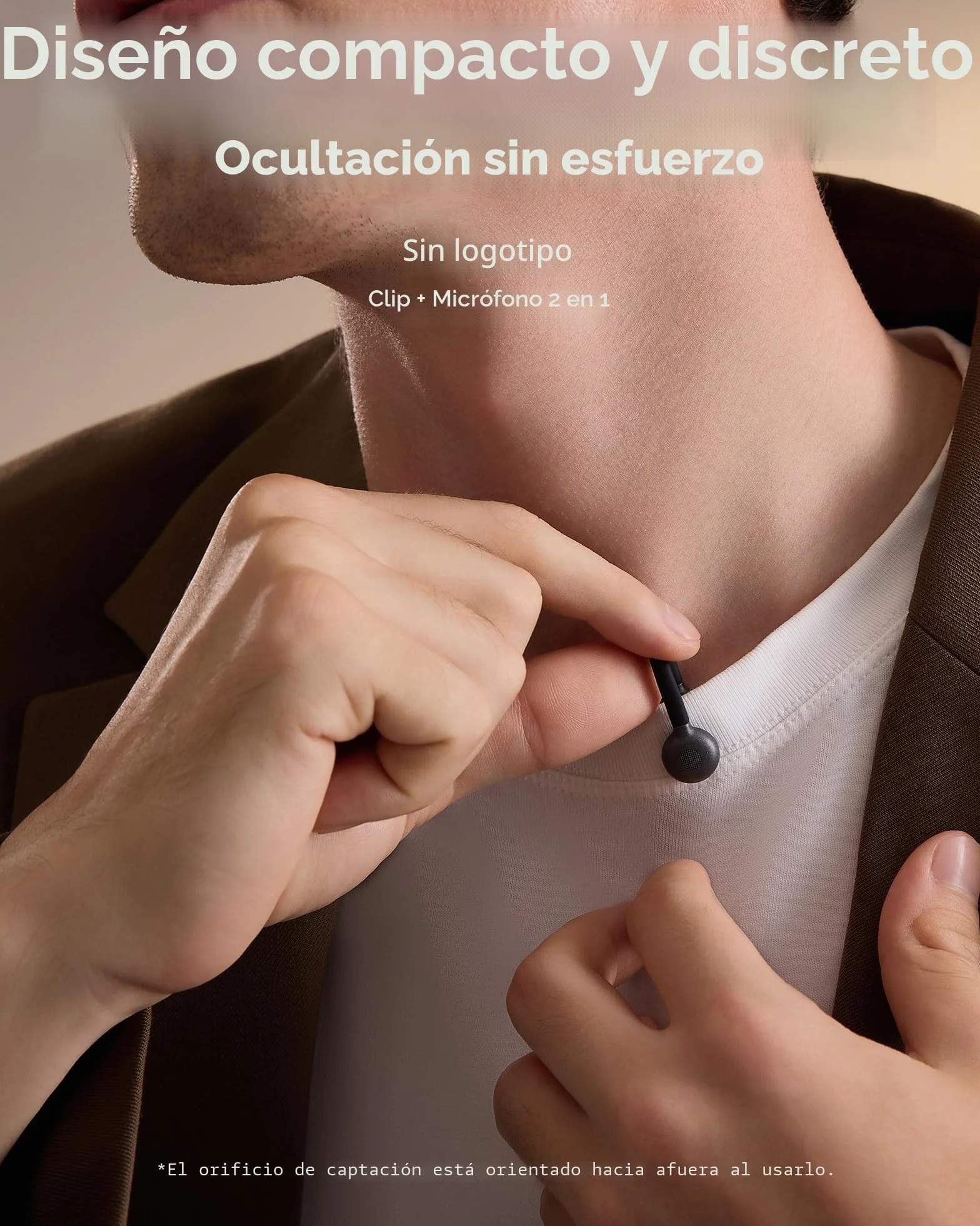 Hollyland Lark M2S Micrófono InalámbricoType C para iPhone 15,16, Android, Alcance 300 m, Clip de Titanio, ENC, Duración 30H, Micrófono Lavalier para Livestreaming Vlog (2TX+1RX)
