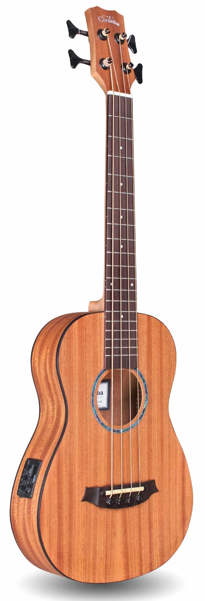 Cordoba Mini II Bass MH-E, caoba, cuerpo pequeño, bajo acústico-eléctrico