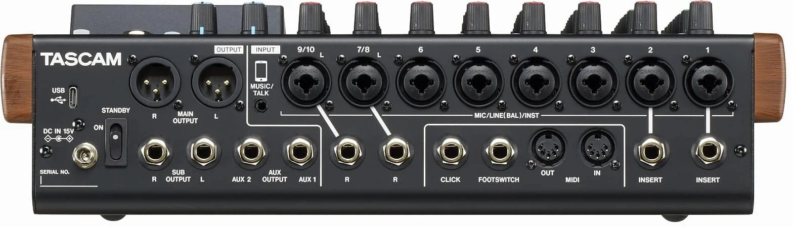 Tascam Model 12 - Mesa de mezclas analógicas