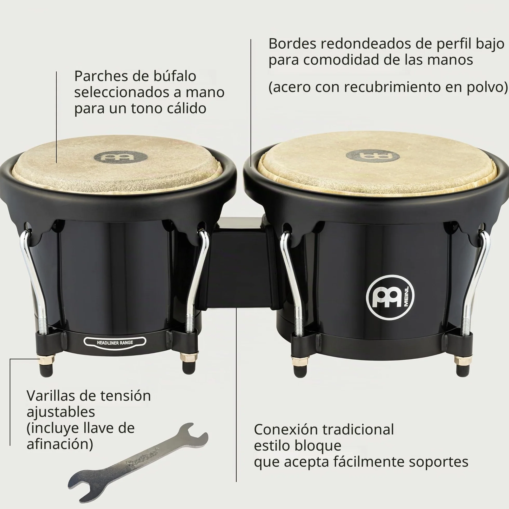 MEINL Percussion - Bongo & Percussion Pack, BPP-1