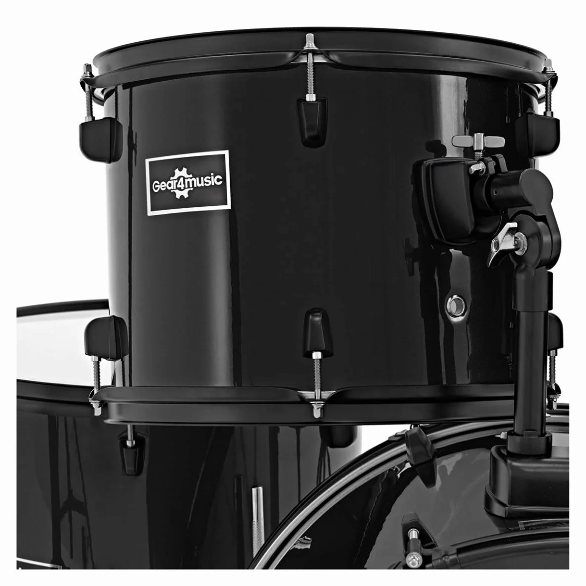 Full Size Kit de batería de 5 piezas para principiantes BDK-1+ de Gear4music Negro