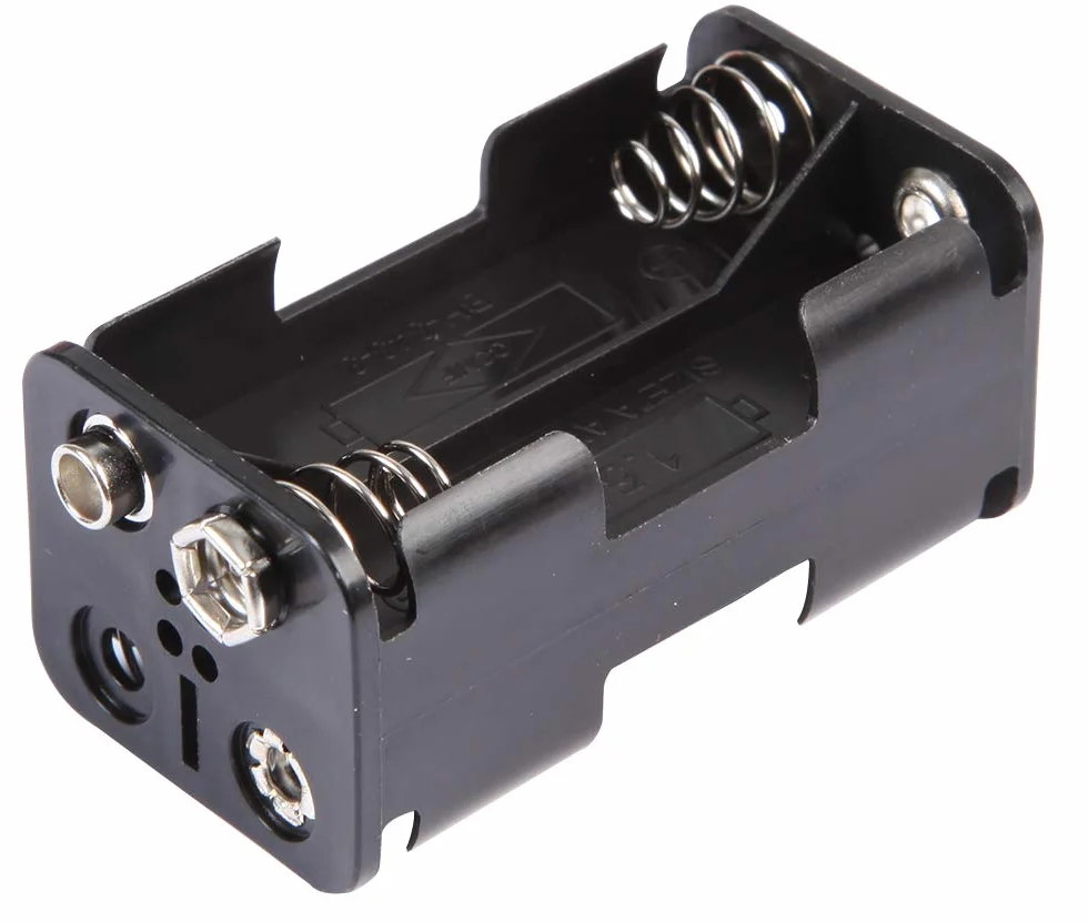 Pro Power PP002044 - Soporte de batería para 4 pilas AA, ajuste a presión