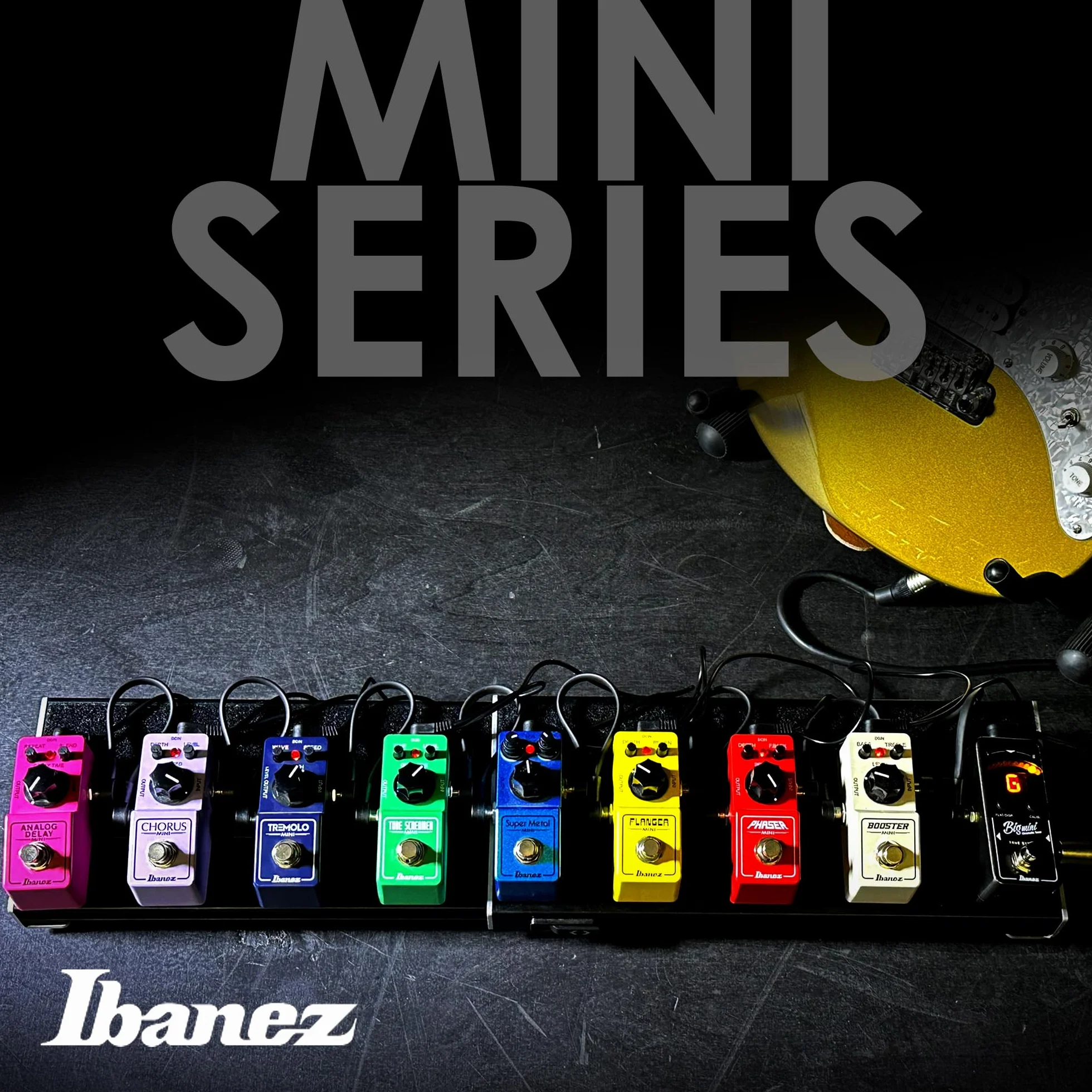 Ibanez ADMINI - Mini dispositivo de efectos analógico, fabricado en Japón