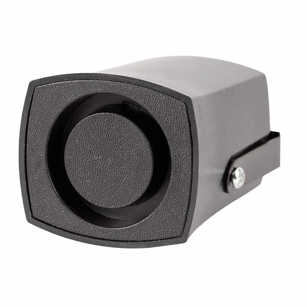 Buzzer Reverse Universal 12V 115db Alarma de marcha atrás para coche Bocina de respaldo Zumbador negro
