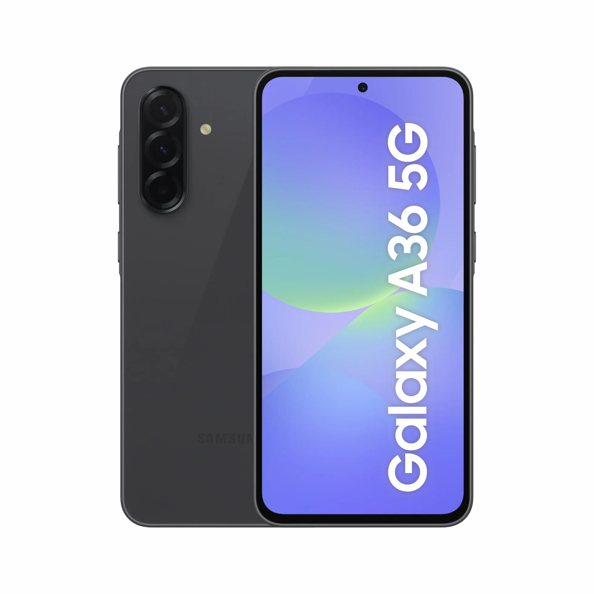 Samsung Galaxy A36 5G 256GB Teléfono Móvil, 6GB RAM, 50MP Cámara, Negro, Garantía del Fabricante 3 Años + 1 Año Extra