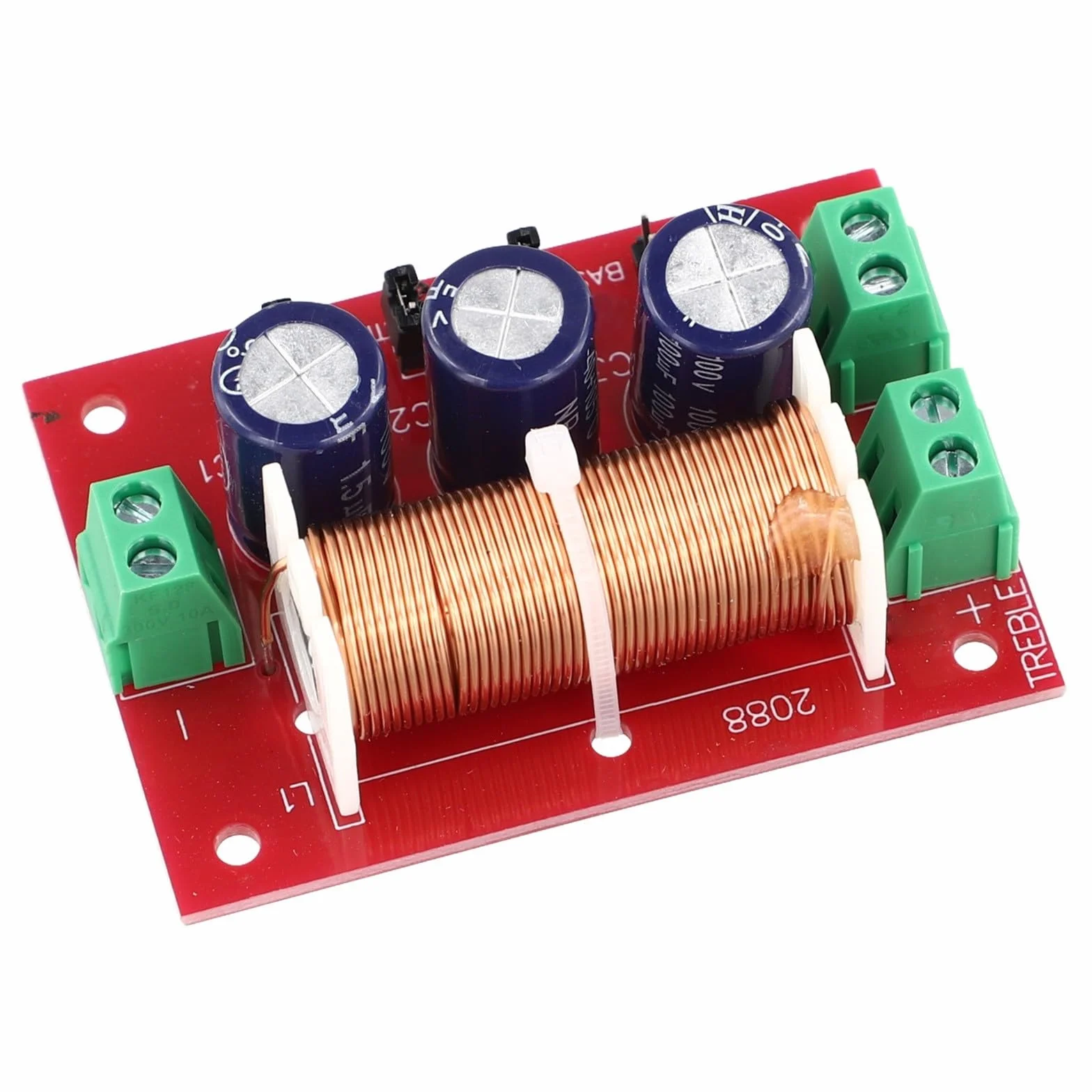 FABULETTA Divisor de frecuencia de altavoz de 2 vías 400W para audio claro