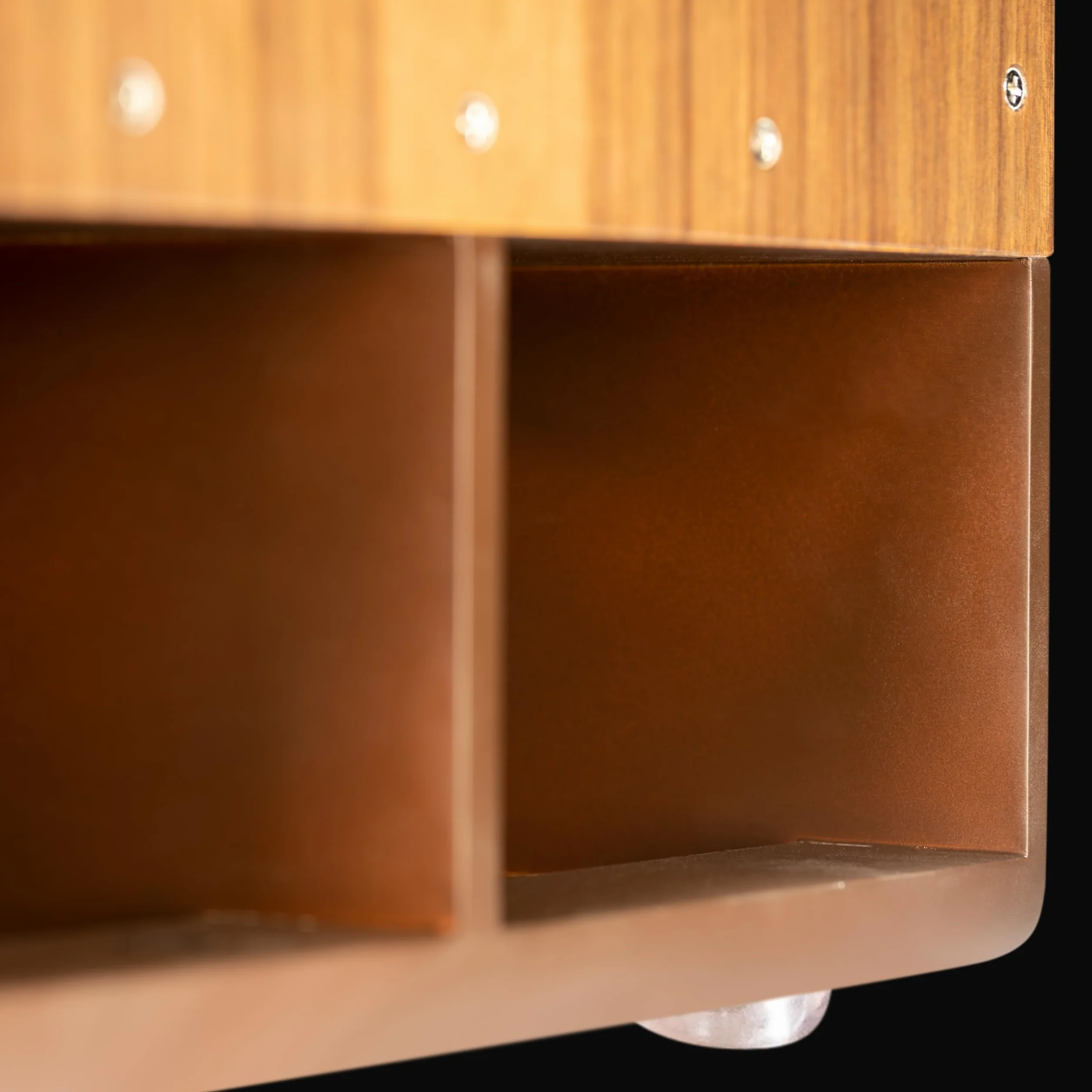 Meinl Percussion - Cajon flamenco, Madera de nogal