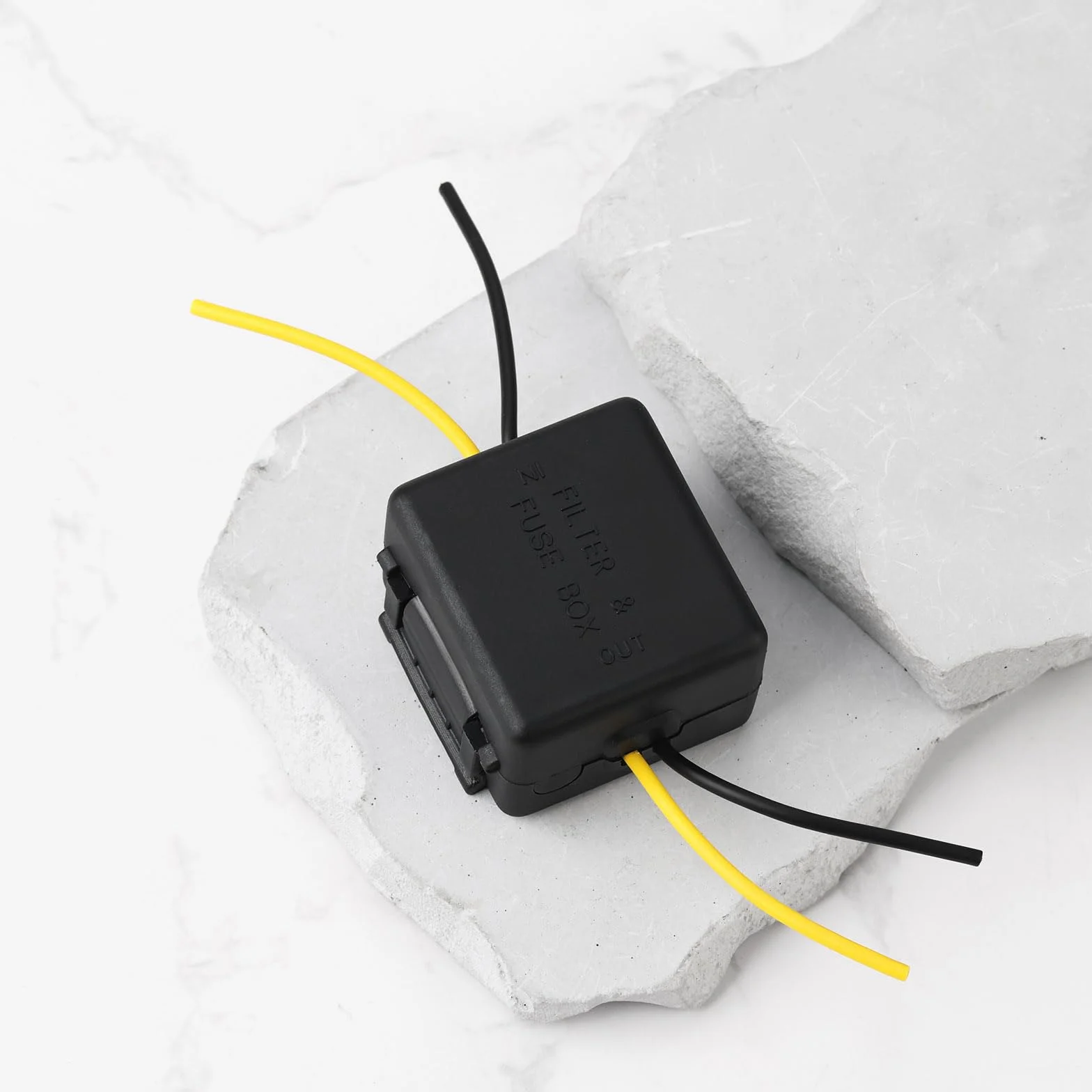 Filtro de ruido de alimentación de 12 V CC para coche, apto para navegación USB, altavoces MP3, sistema estéreo