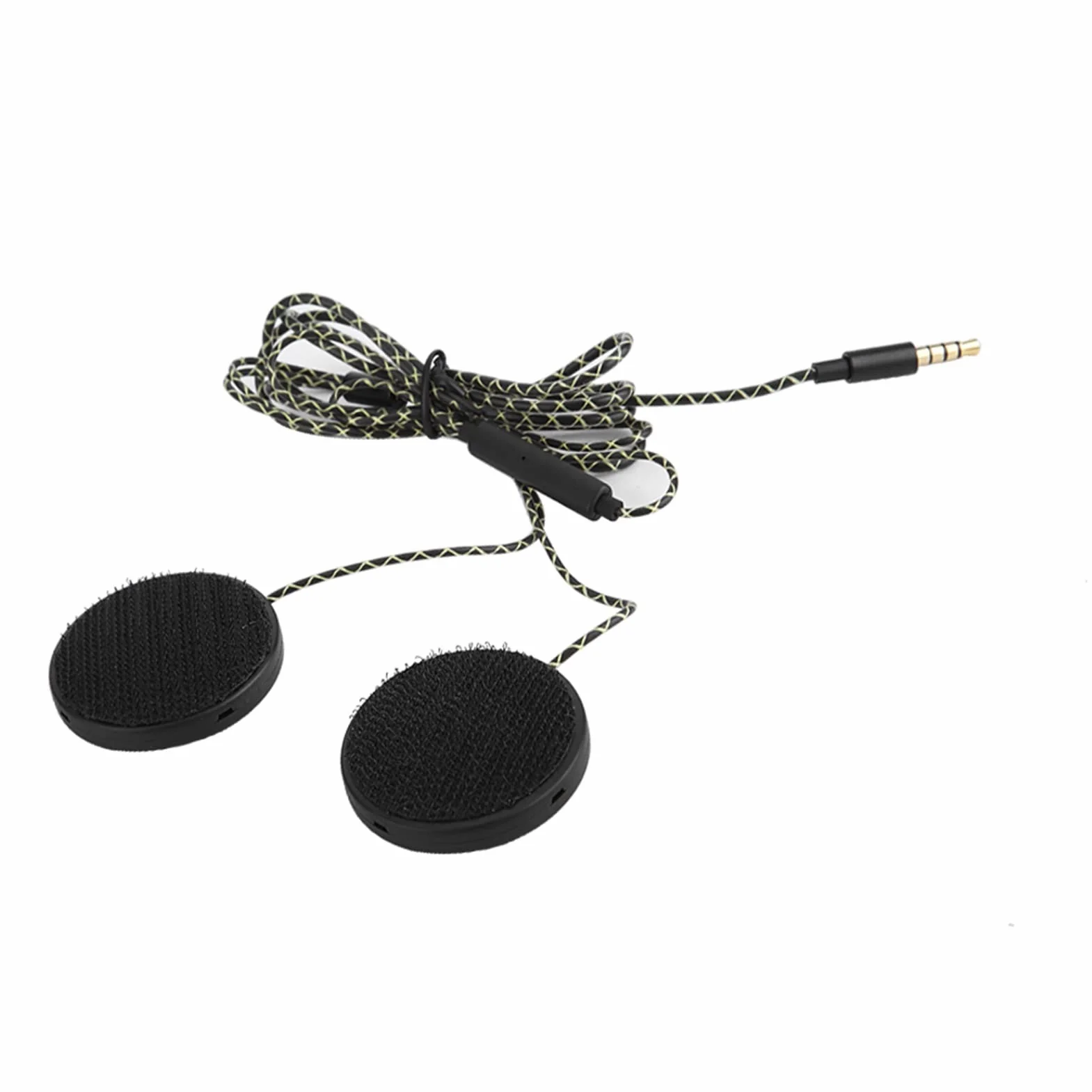 Auriculares para Casco de Moto con Cable, Jack 3,5 mm, Compatible iOS Android MP3