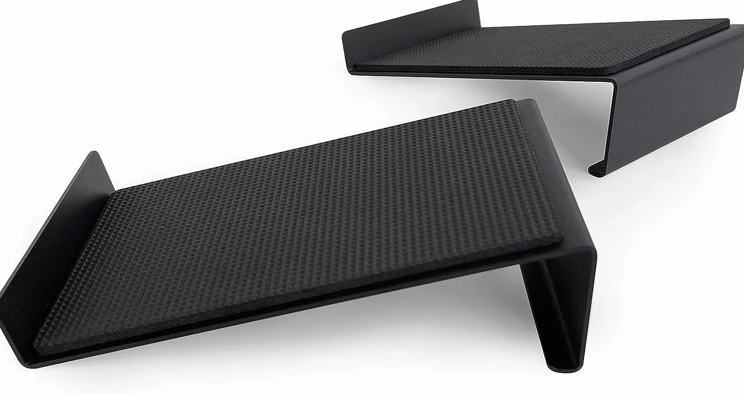 Soporte de Altavoces monitores 100% Metal (Negro)
