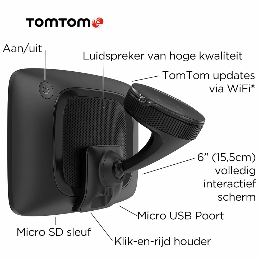 TomTom GO Professional 620 6 Pulgadas Navegación para Vehículos Grandes, Negro