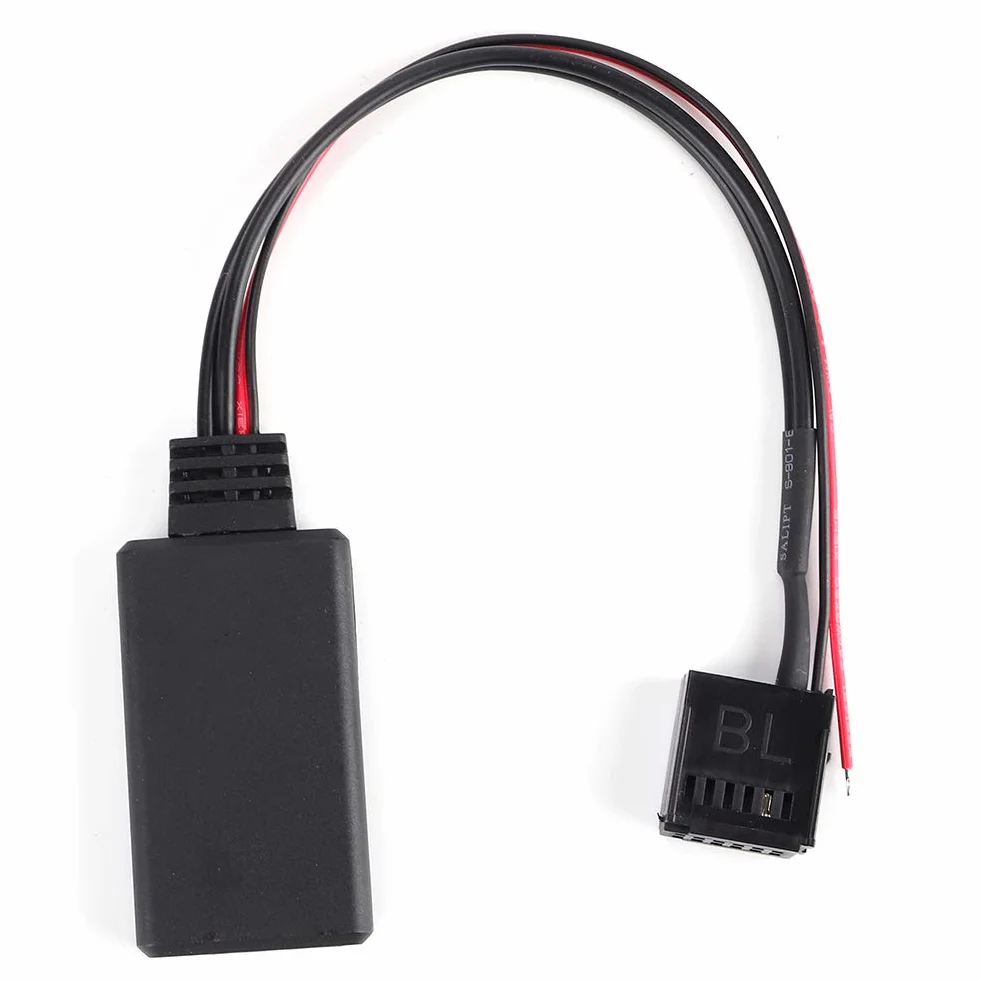 KIMISS Adaptador de Entrada Auxiliar Bluetooth-Duokon Módulo Bluetooth para Coche Cable AUX-IN Adaptador de Audio inalámbrico Apto para Focus/Mondeo/ 6000 CD