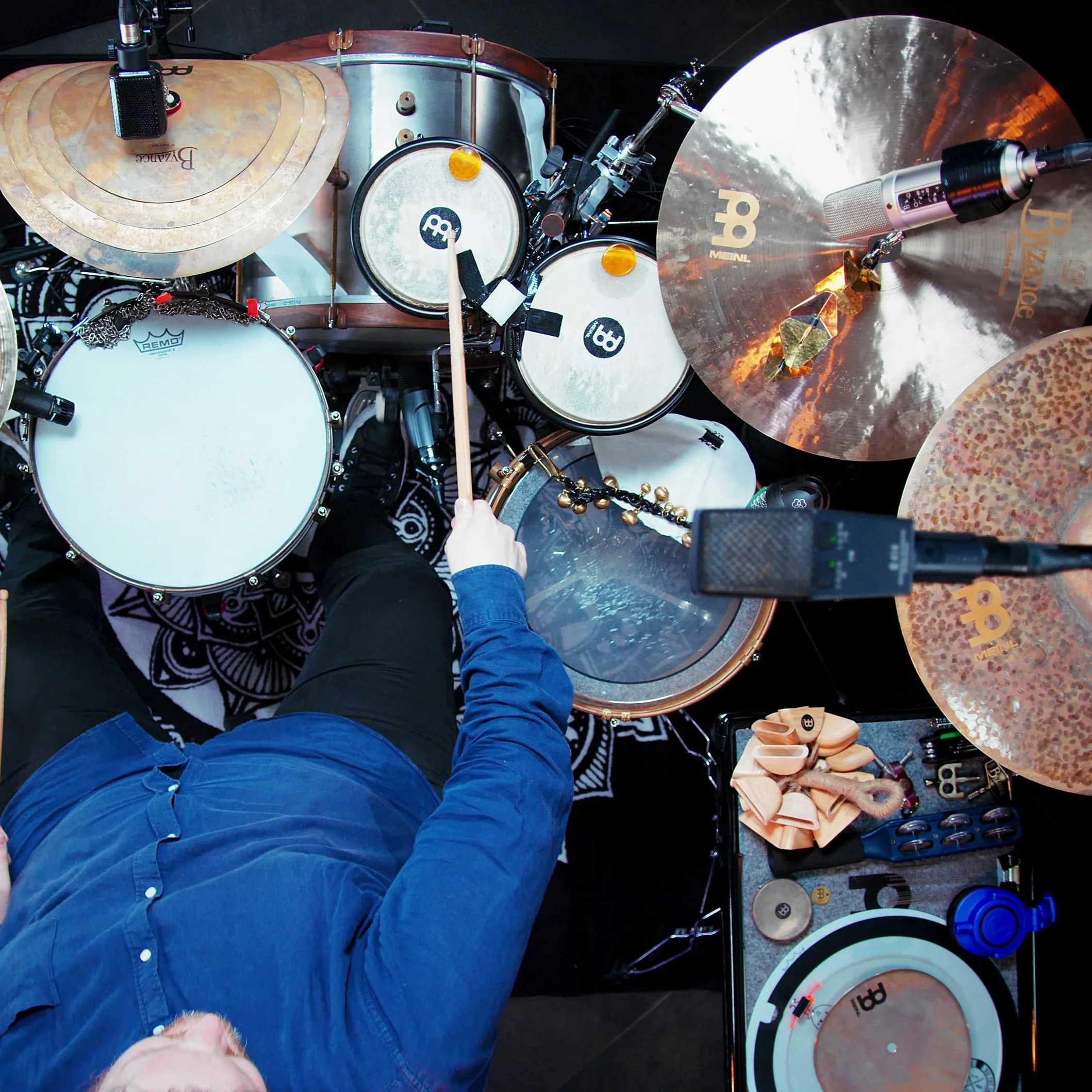 Meinl MC-PT - Mesa para percusión, Grande