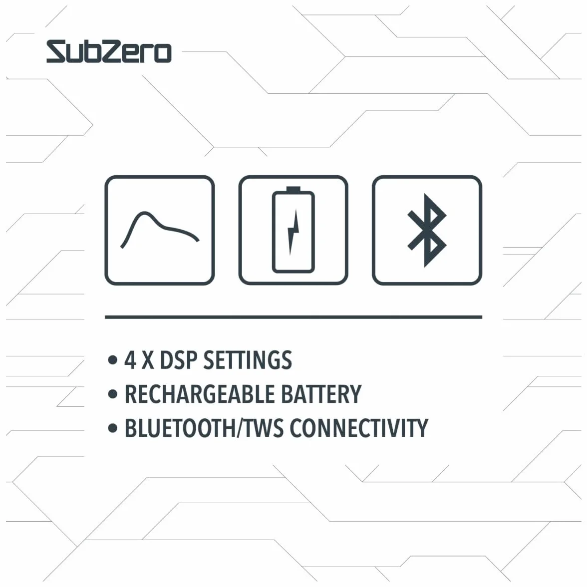 SubZero L48B Sistema de PA de Columna con Batería, Bluetooth y DSP