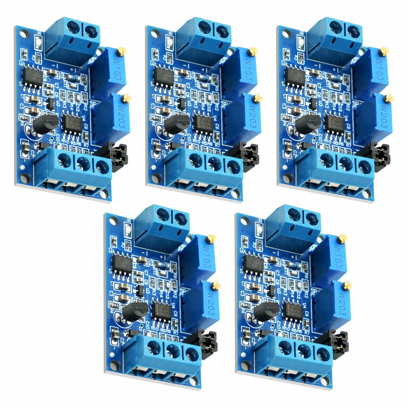 Módulo convertidor de corriente a voltaje 0/4-20 mA a 0-3,3 V 5 V 10 V transmisor de voltaje, módulo transformador de corriente, placa de conversión de señal