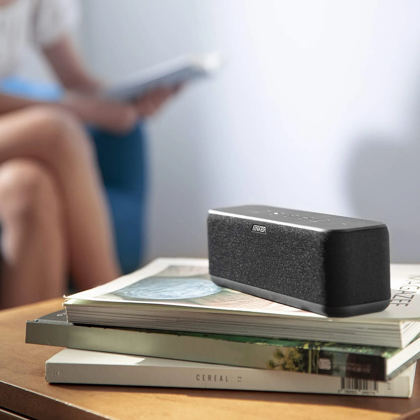 Soundcore Anker Altavoz Bluetooth portátil 20W BassUp, 12h, IPX5, 20m