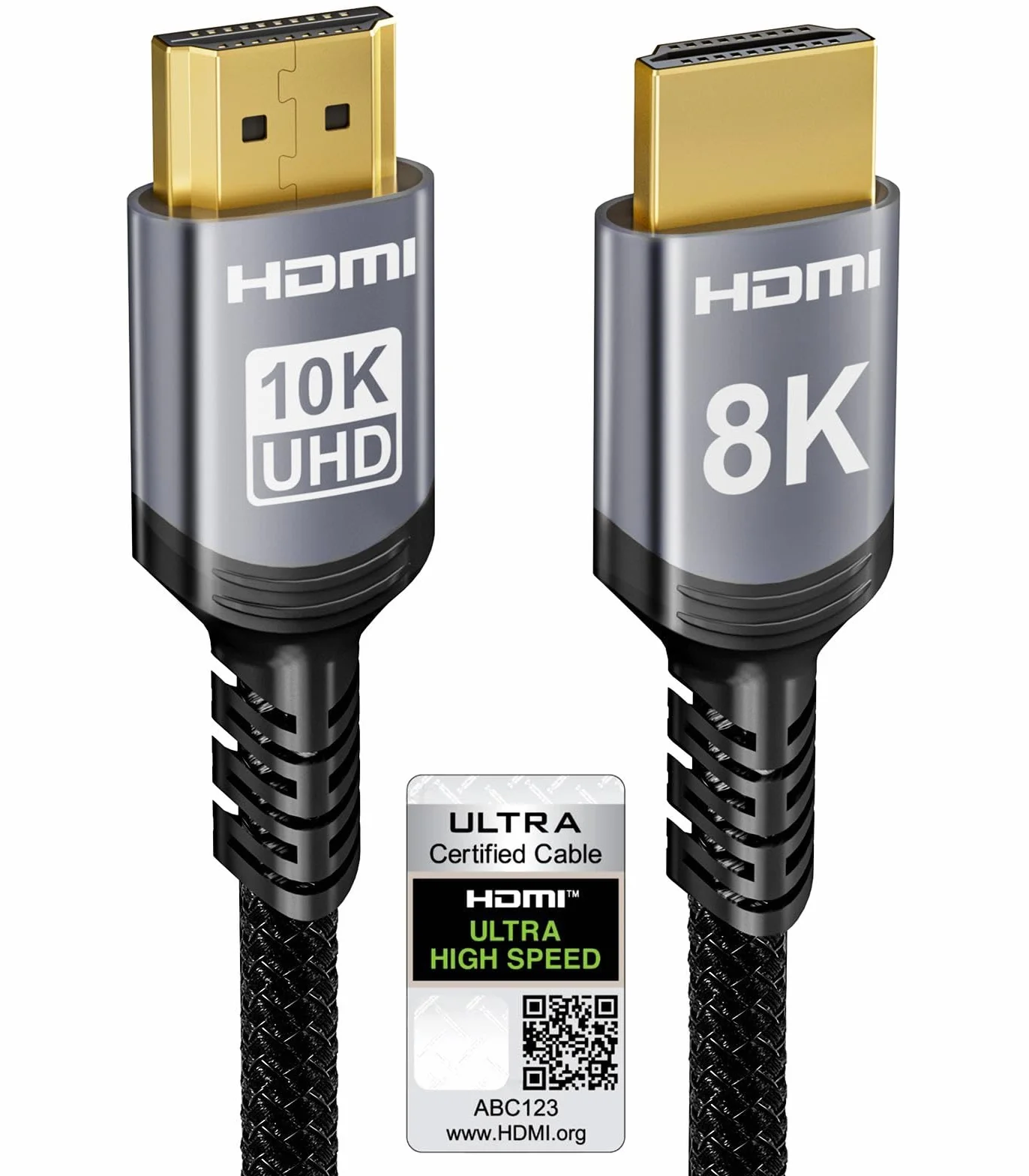 Cable HDMI 2.1 48Gbps 10K 8K 4K 1 Metro Ultra Alta Velocidad Certificado