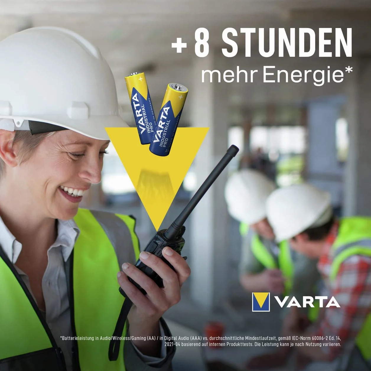 VARTA Pilas AA, paquete de 40, Industrial Pro, Baterías Alcalinas, 1,5V, paquete de almacenamiento de embalaje ecológico, Made in Germany [Exclusivo en Amazon]