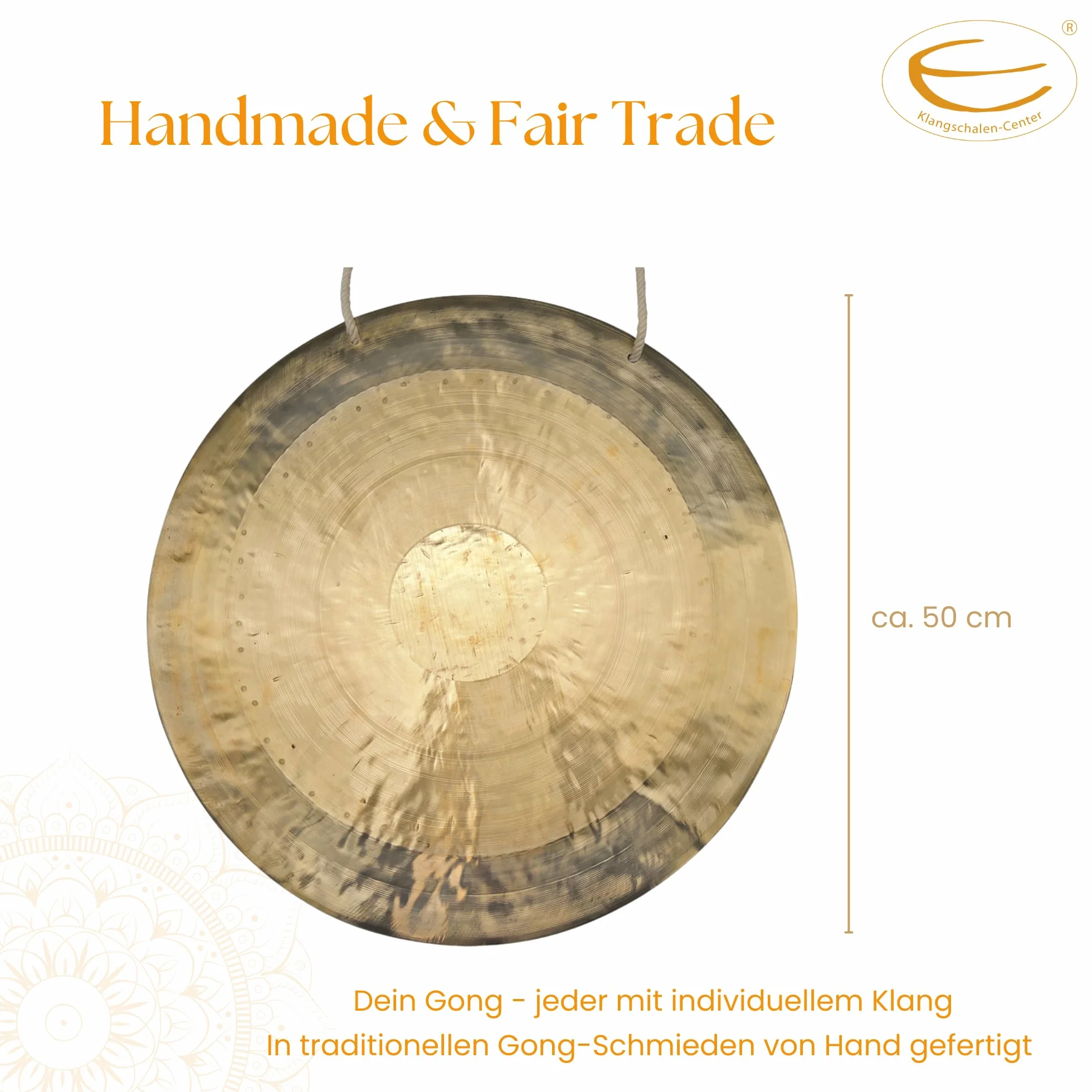Gong/Gong Feng/viento Gong 50 cm/50,8 cm diámetro - 7008-L-